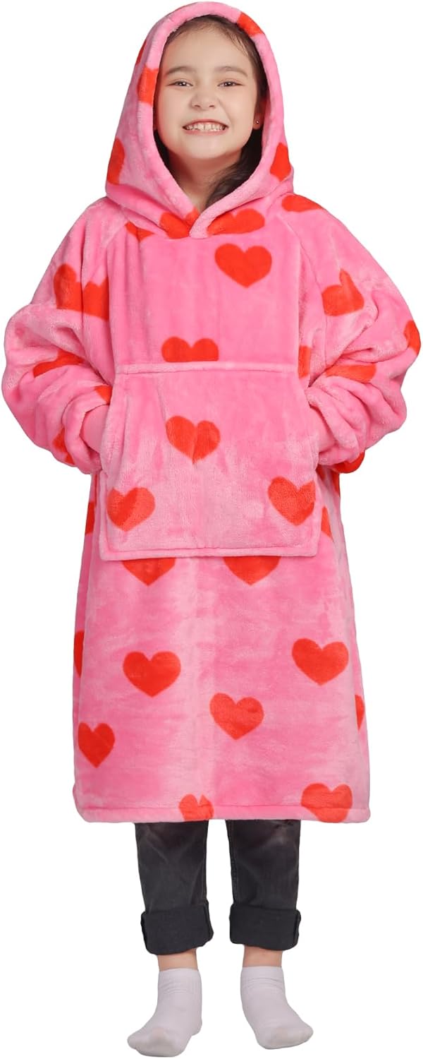 Waitu Fluffy Wearable Blanket for Kids 1