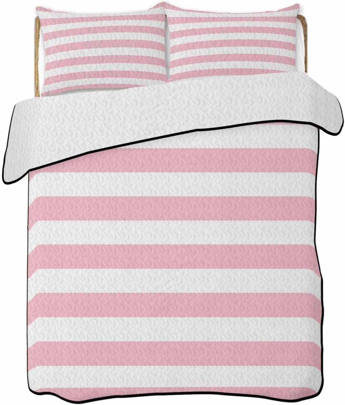 TocaHome Summer Quilt Twin XL 68x98 Inch Set with 2 Pillowcases 1