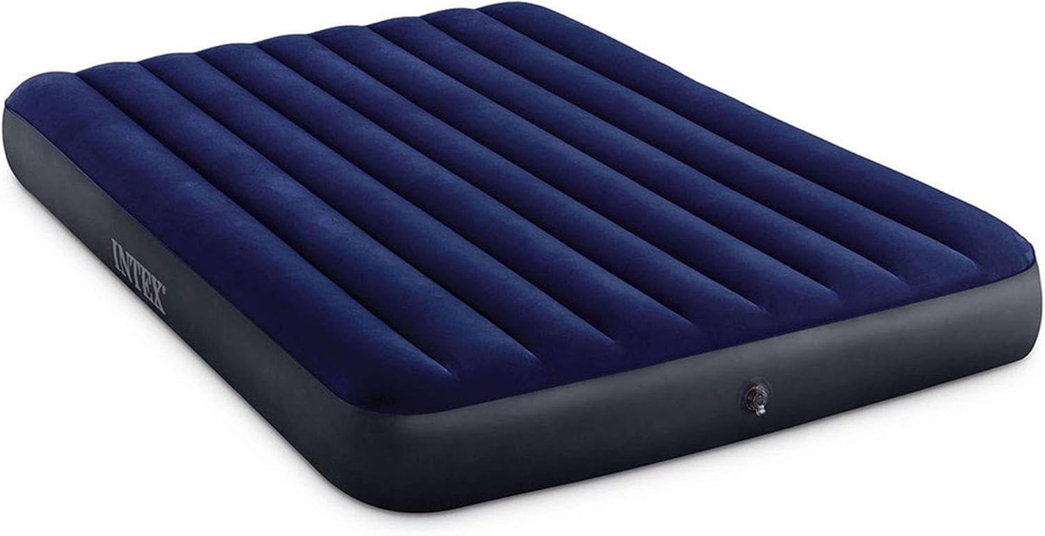 Intex 10 Inch Dura Beam Air Mattress with Plush Top 2 Pack