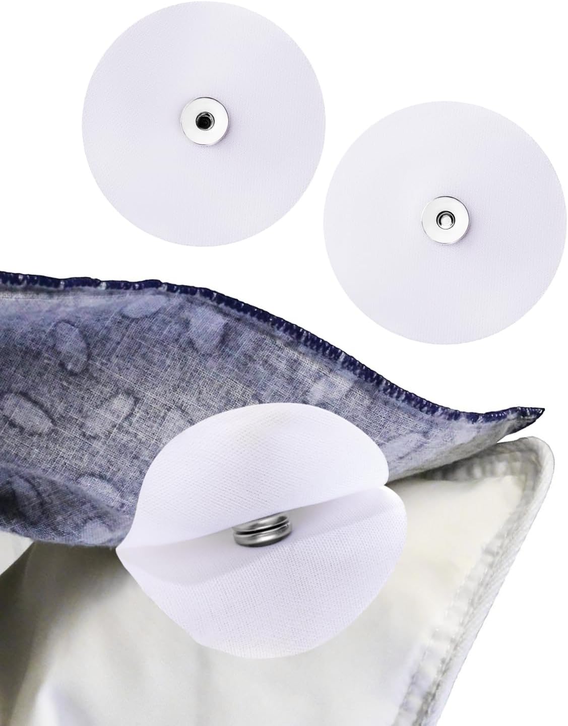 20 Pcs Duvet Snaps - Secure Comforter Covers - Iron On Fasteners