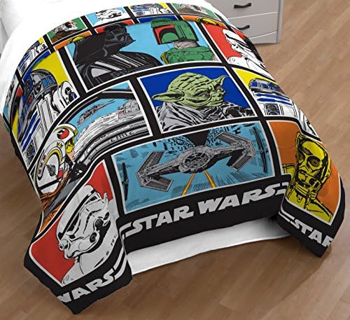 Jay Franco Kids Comforter - Star Wars Design Full Size 1