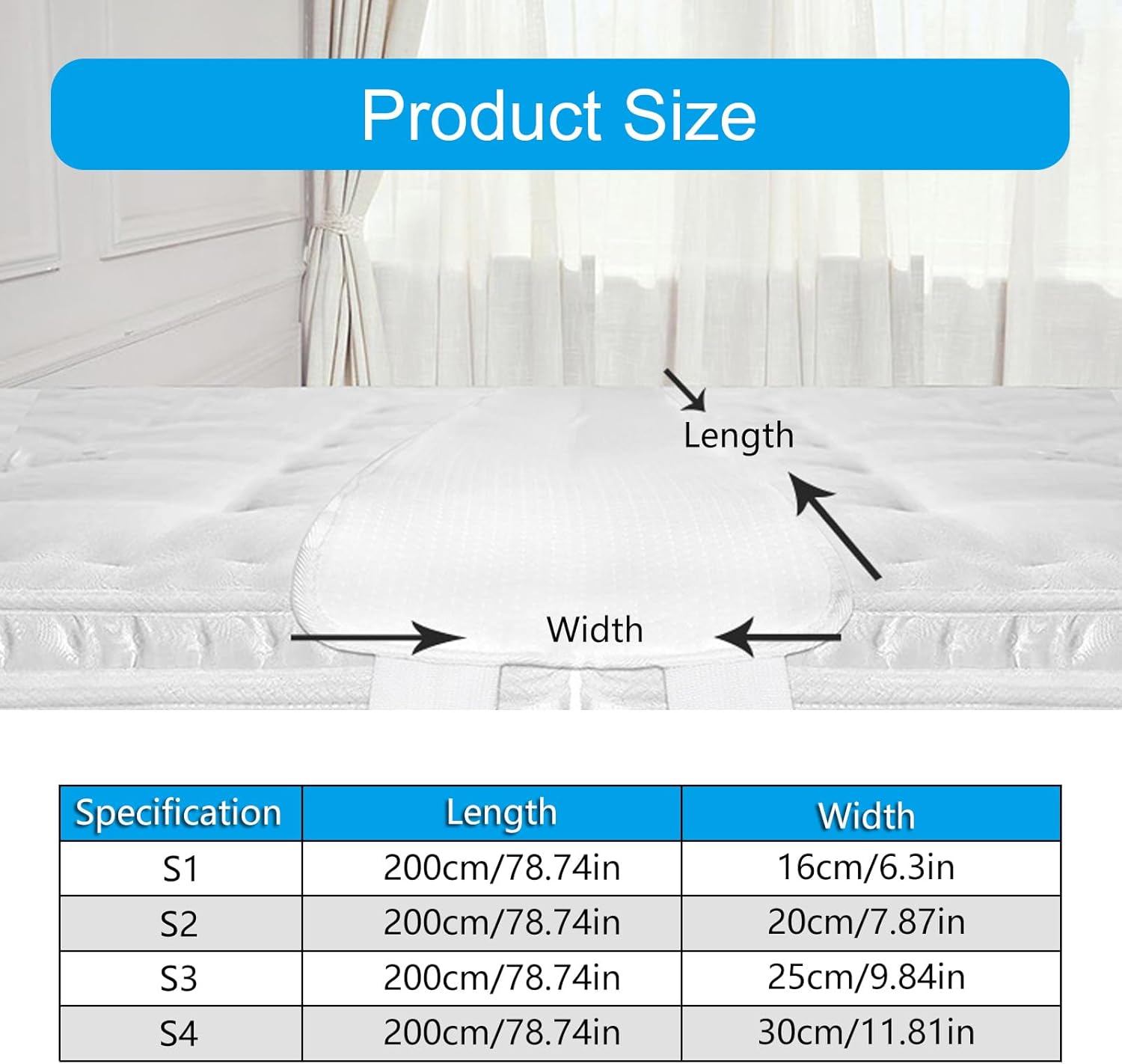 GORBUS Wide Bed Bridge Twin to King Converter 1