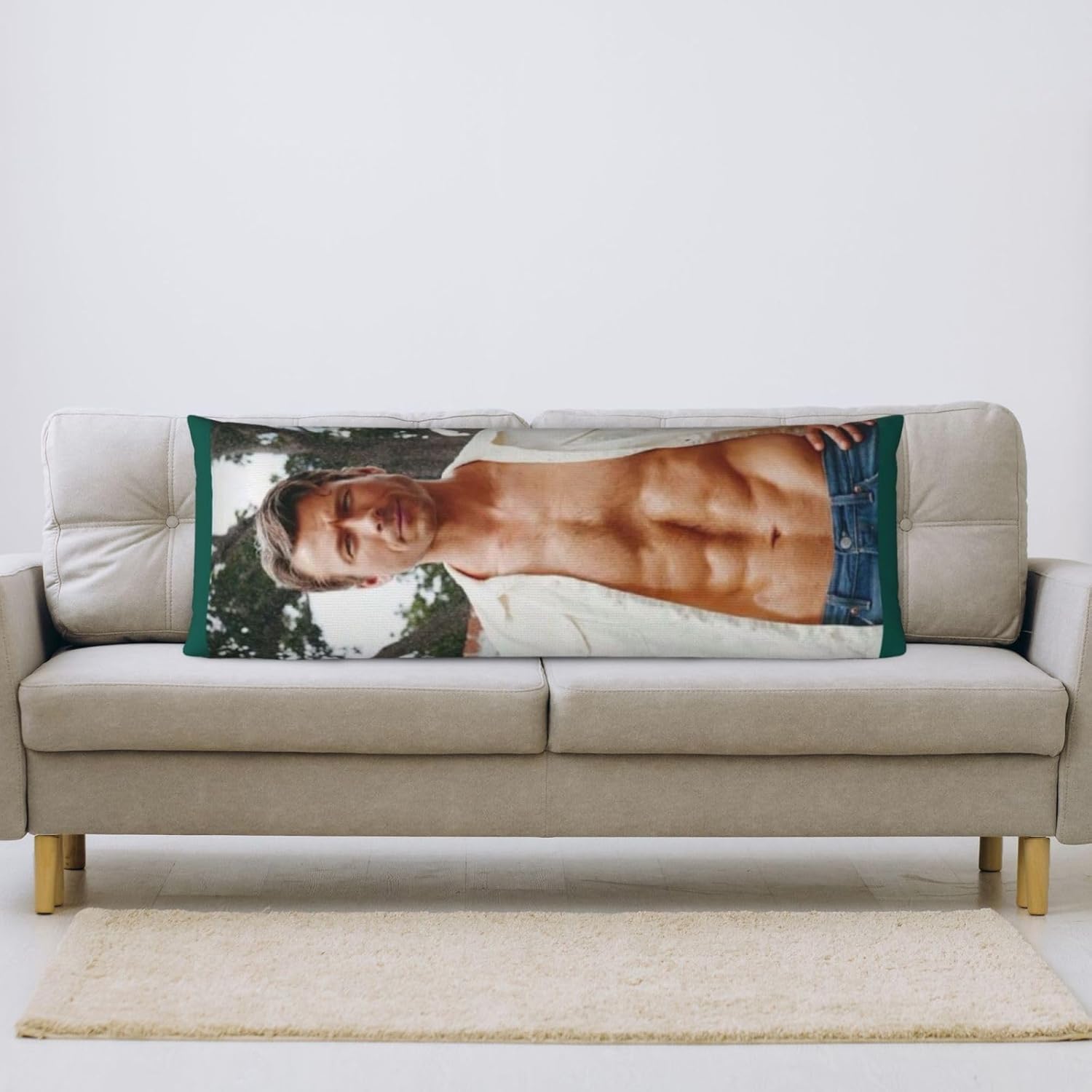 VICRRY Glenn Actor Powell Body Pillow Case 20x54