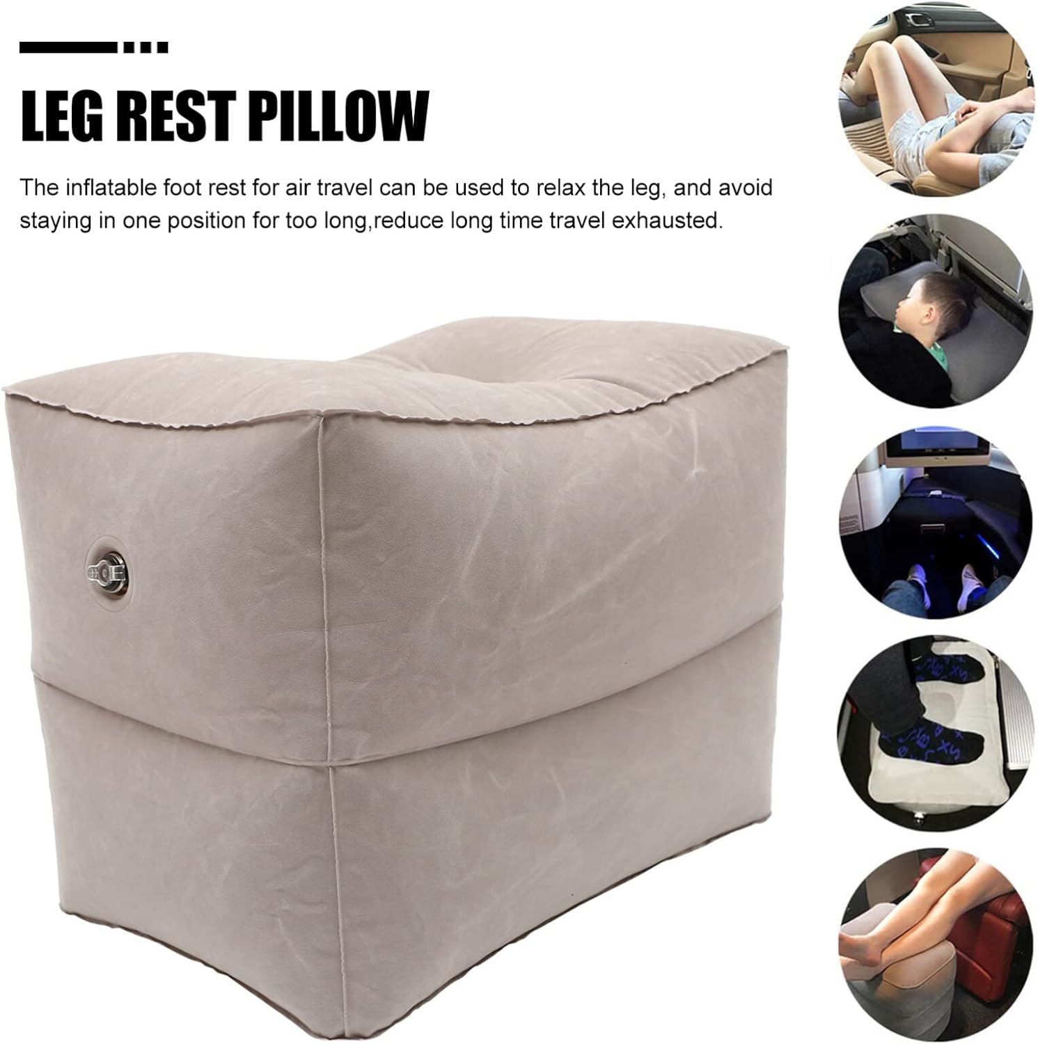 Veemoon 1 Set Floor Mat Leg Pillow for Toddlers