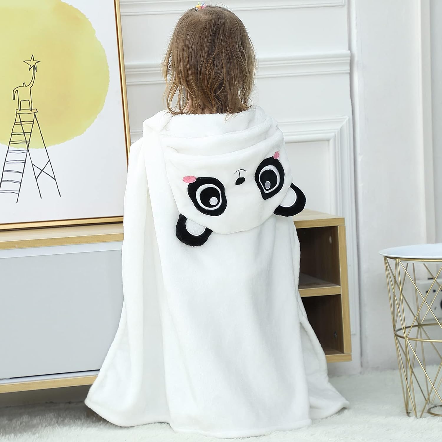Arkwida Bear Hooded Towel for Kids