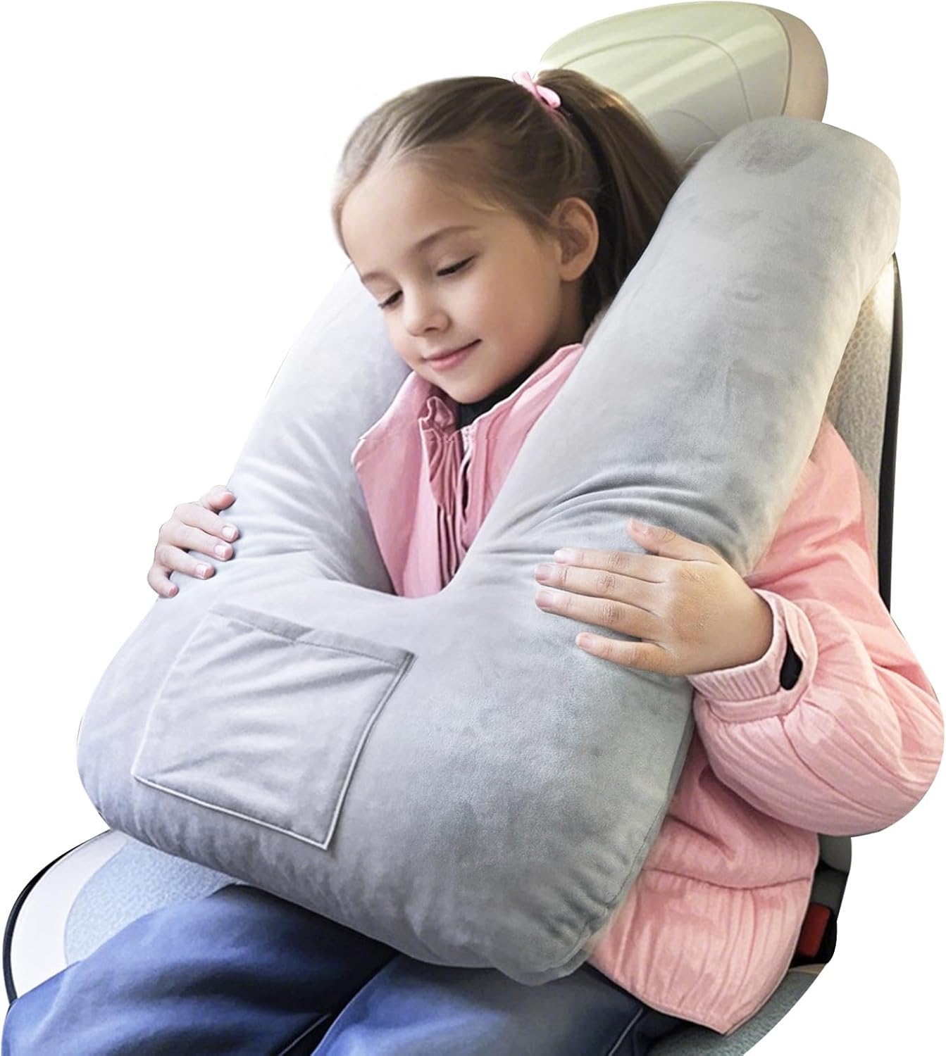 Cococu Car Pillow for Kids and Adults Grey 1