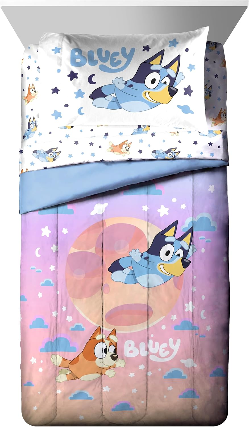Jay Franco Bluey Bingo Twin Comforter Set
