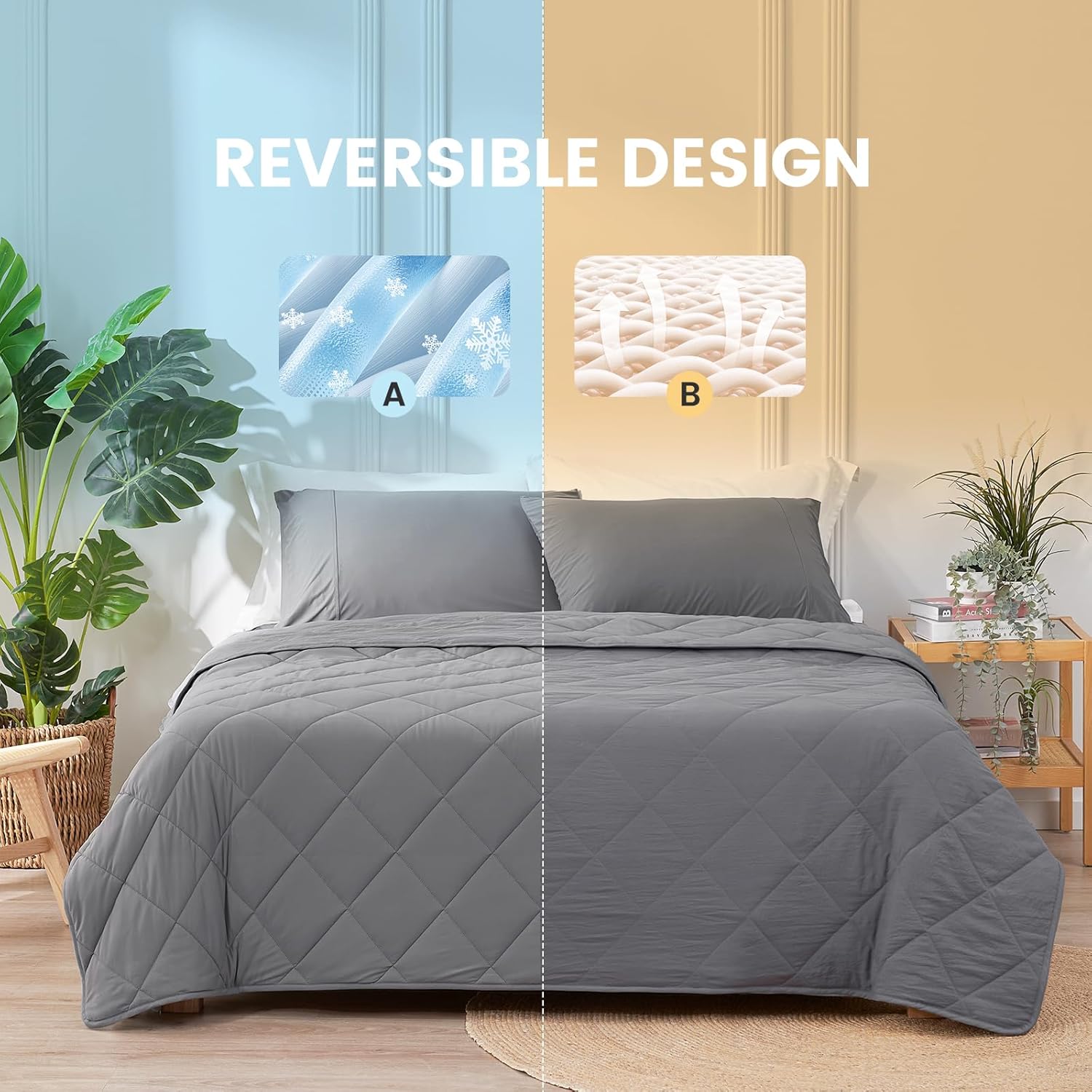 Cozy Bliss Cooling Blanket for Hot Sleepers