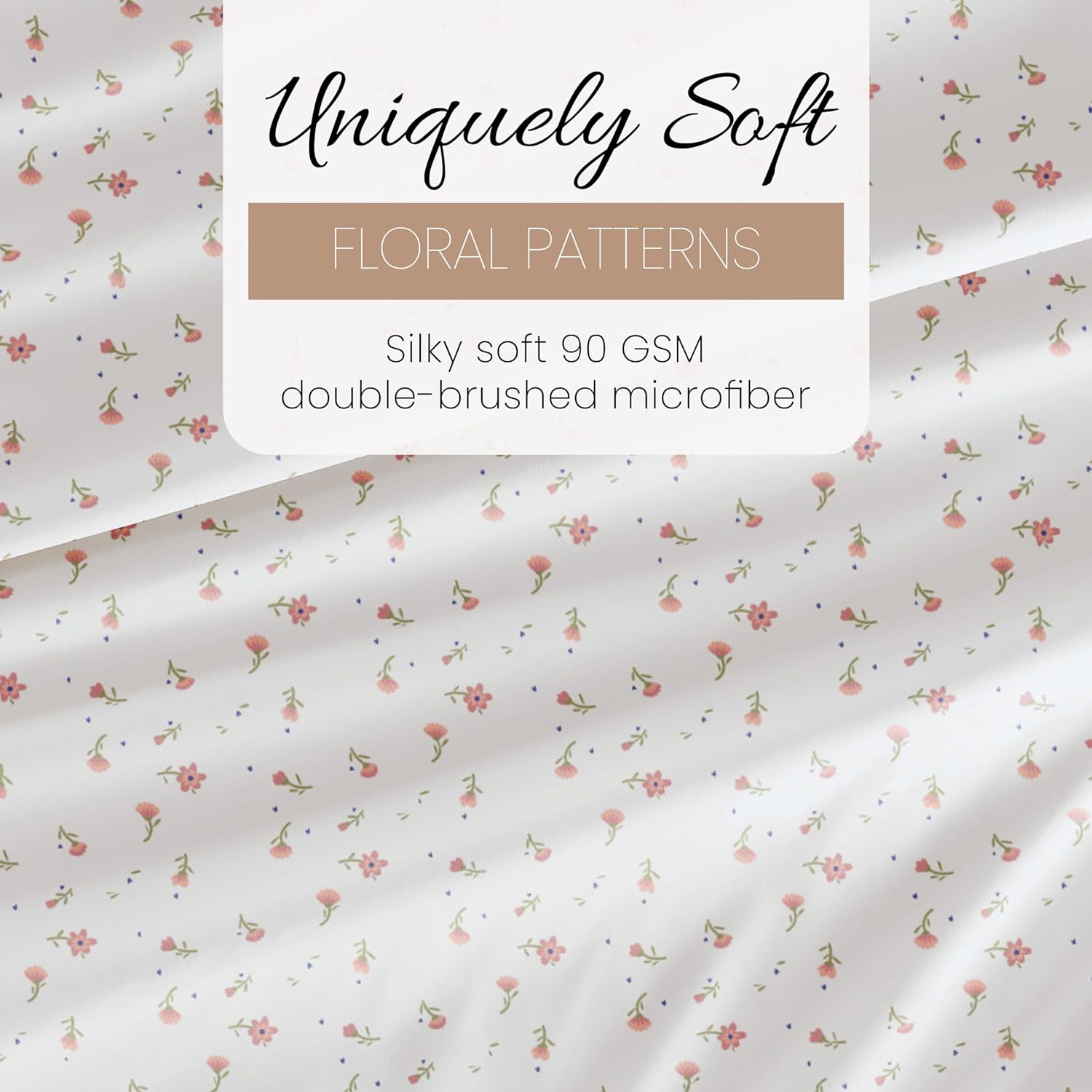 Linen Market Soft Floral Pink Twin Sheet Set 3 Piece