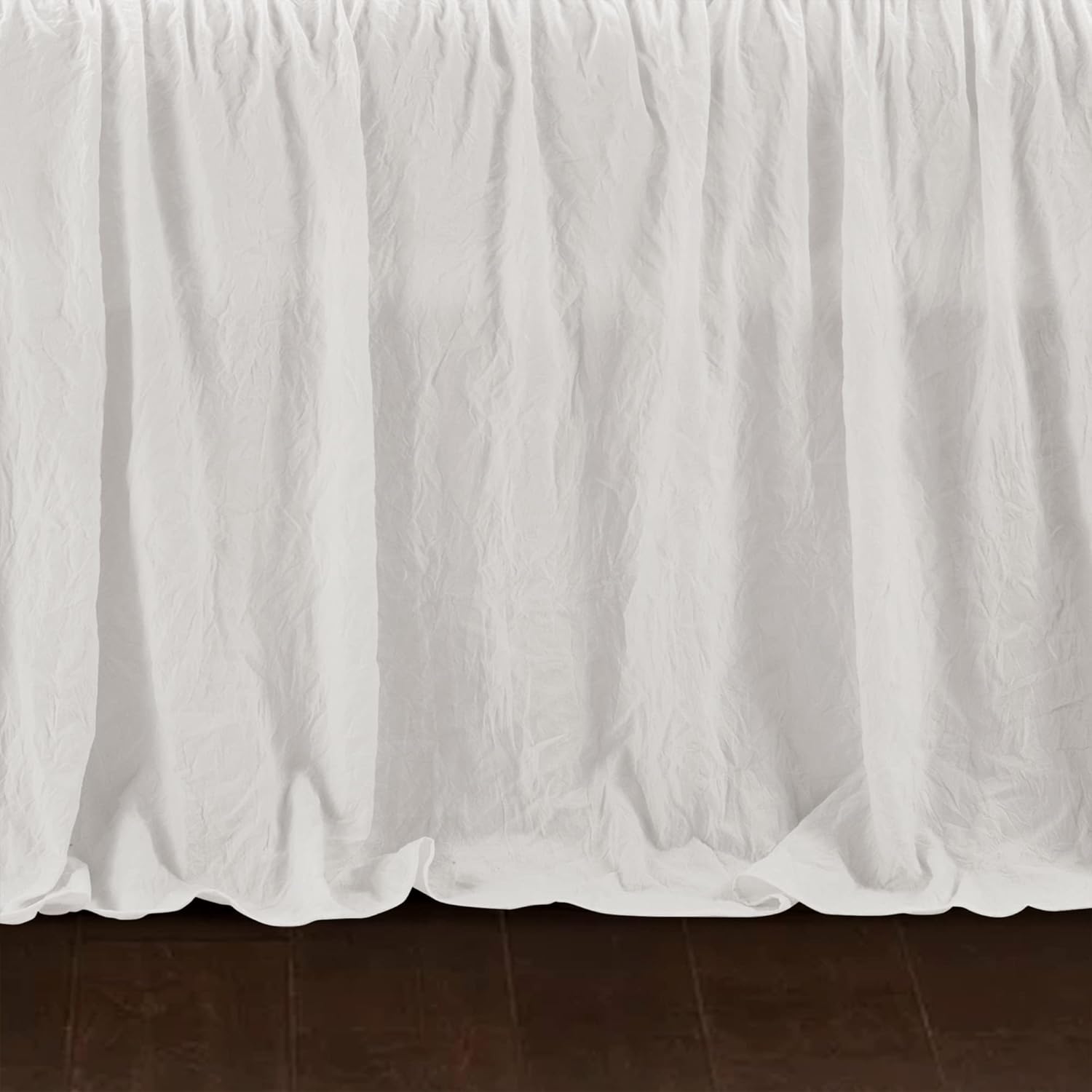 Lush Decor Ruffle Skirt Daybed Cover 5 Piece Set - White