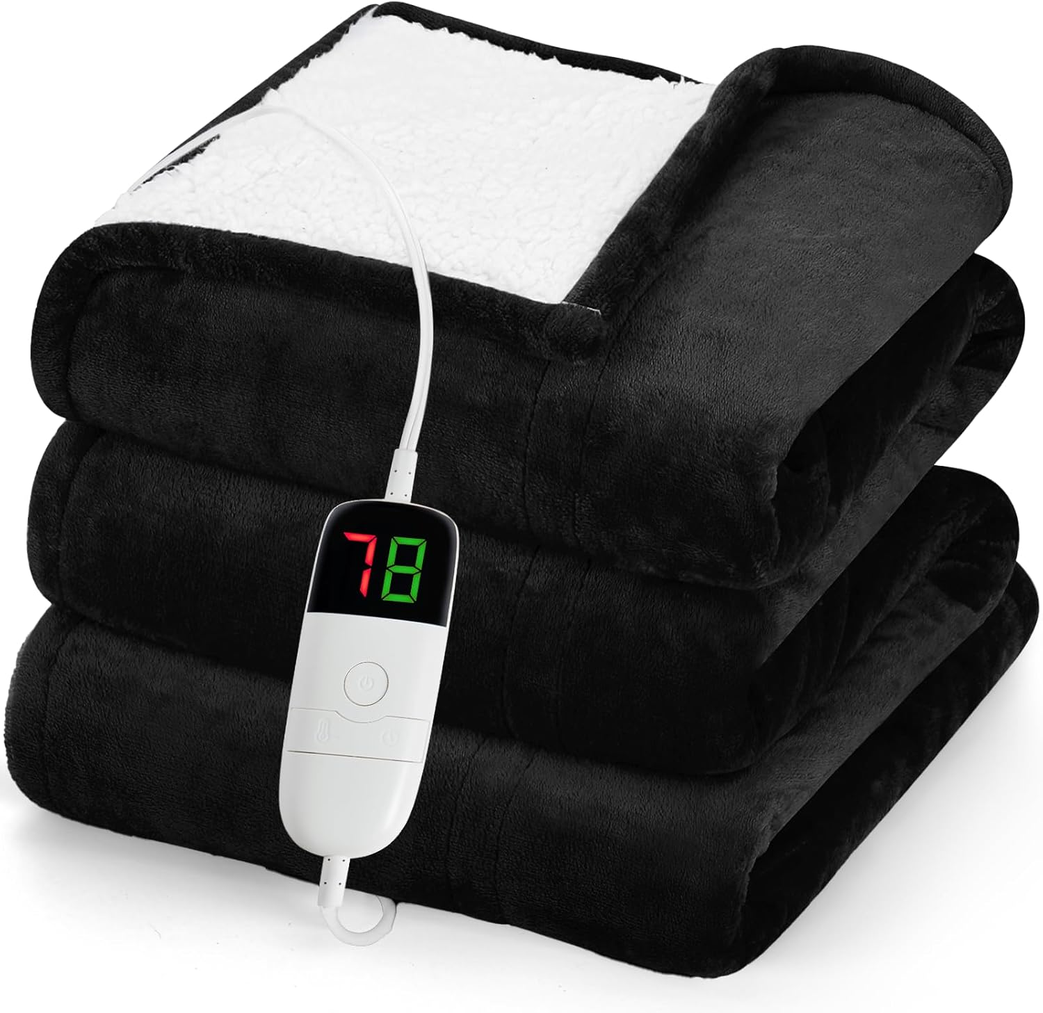 Greenoak Heated Blanket - 50X60 10 Heat Levels 500W ETL Certified