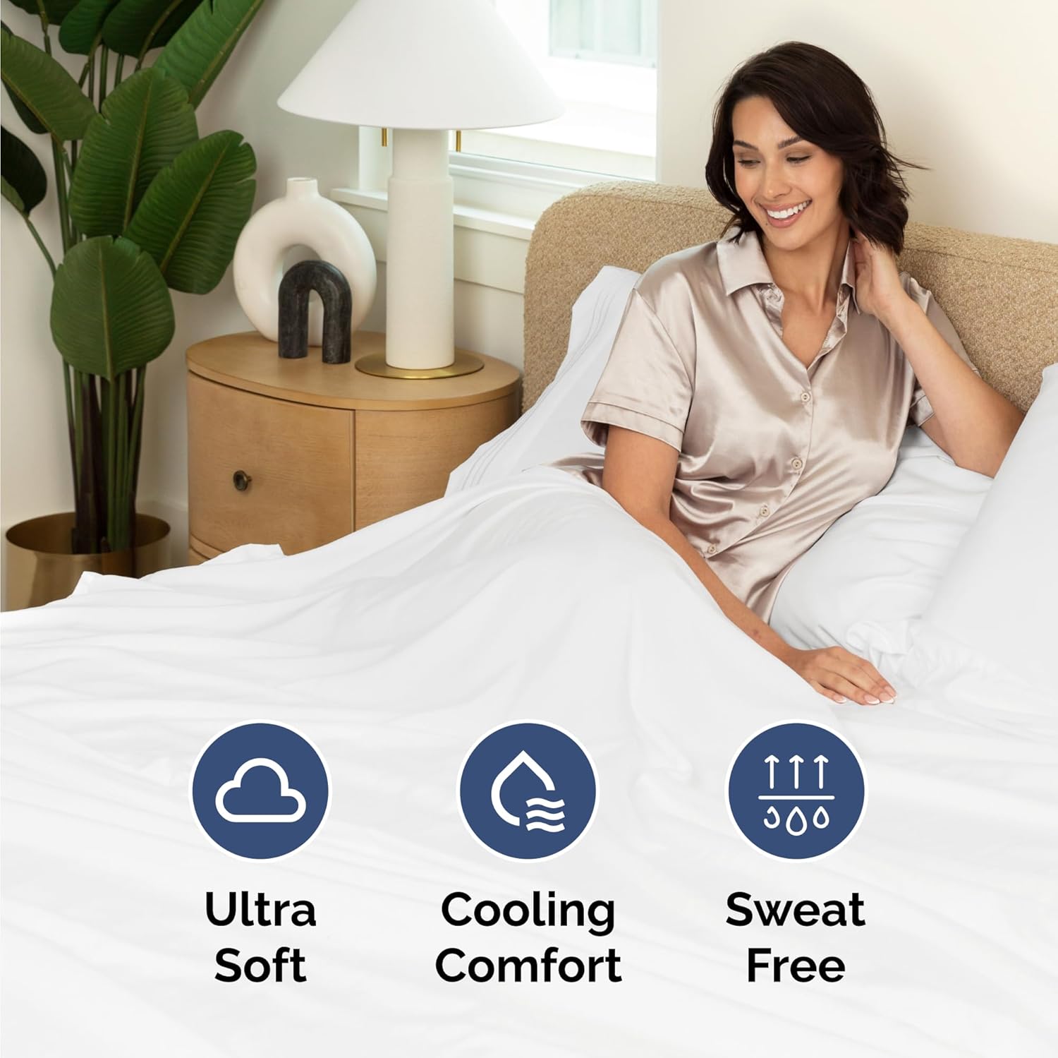 CGK Unlimited Twin Size 3 Piece Sheet Set - White