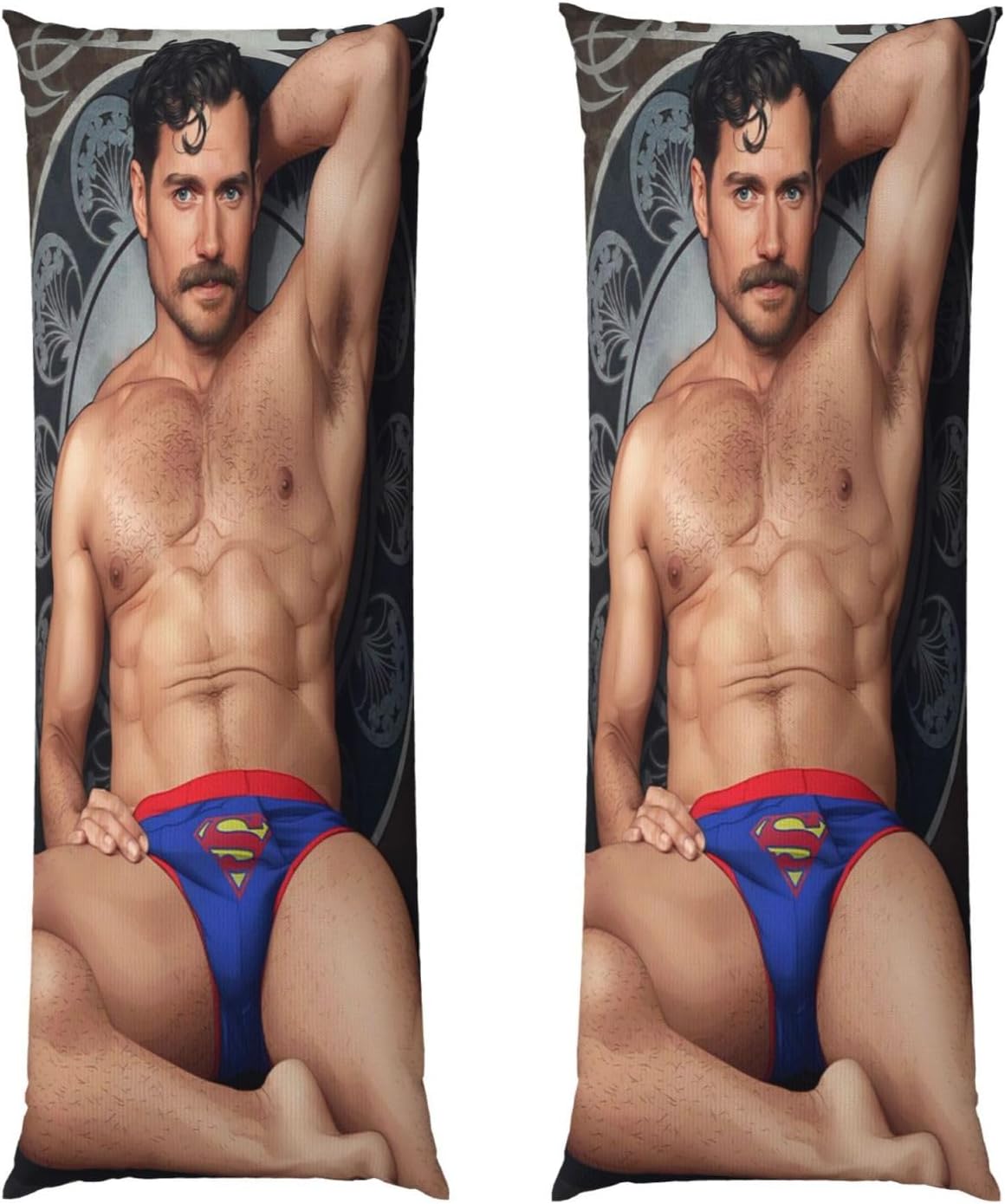VICRRY Henry Cavill Body Pillow Cover 20x54 Inches