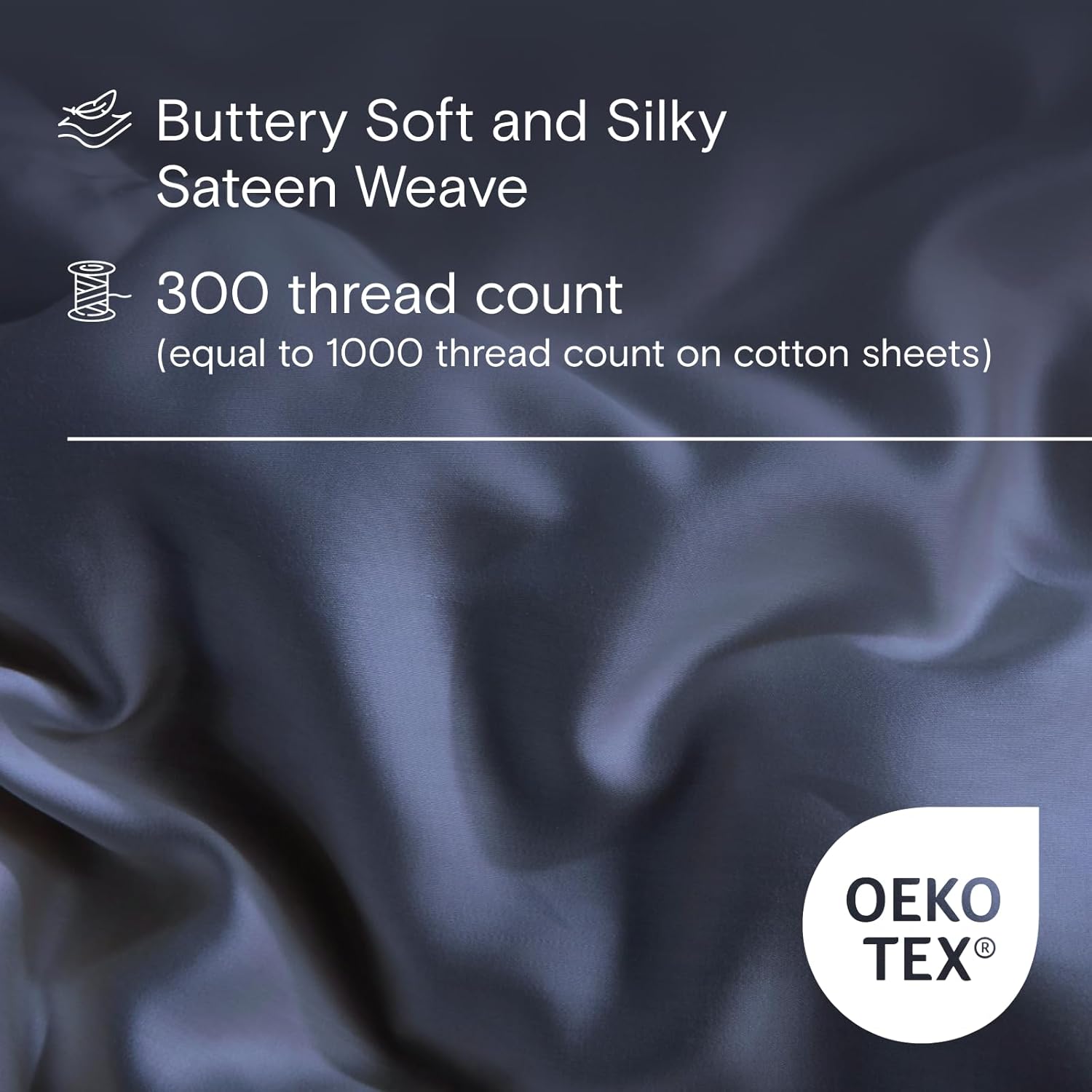 DOZ Duvet Cover Set Bamboo Viscose Cooling 106x90