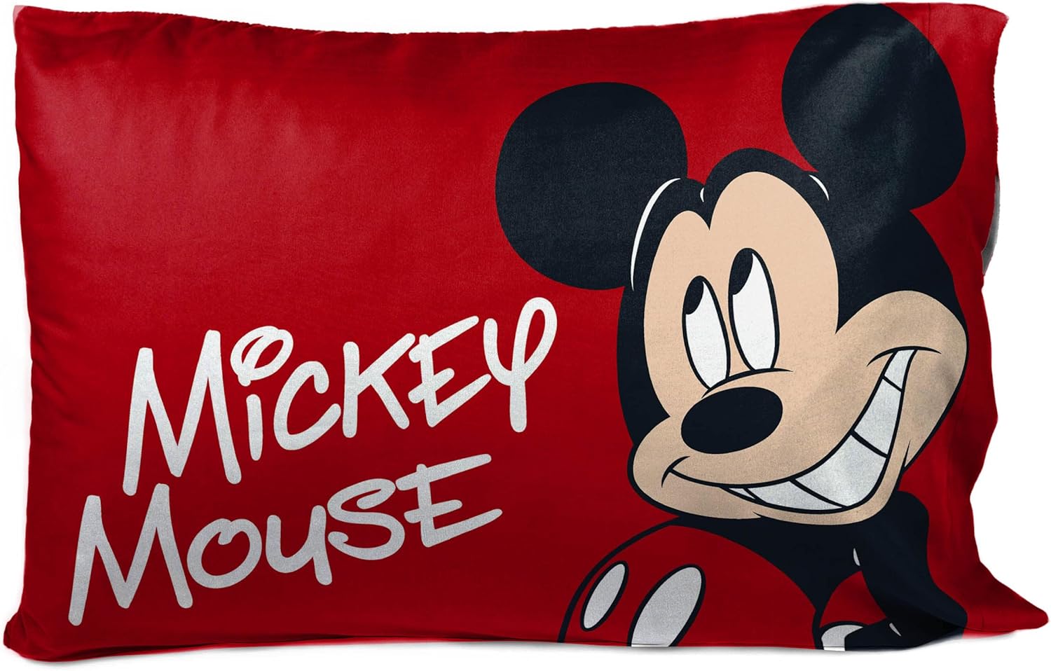 Jay Franco Disney Mickey Mouse Stripe Pillowcase 2 Pack