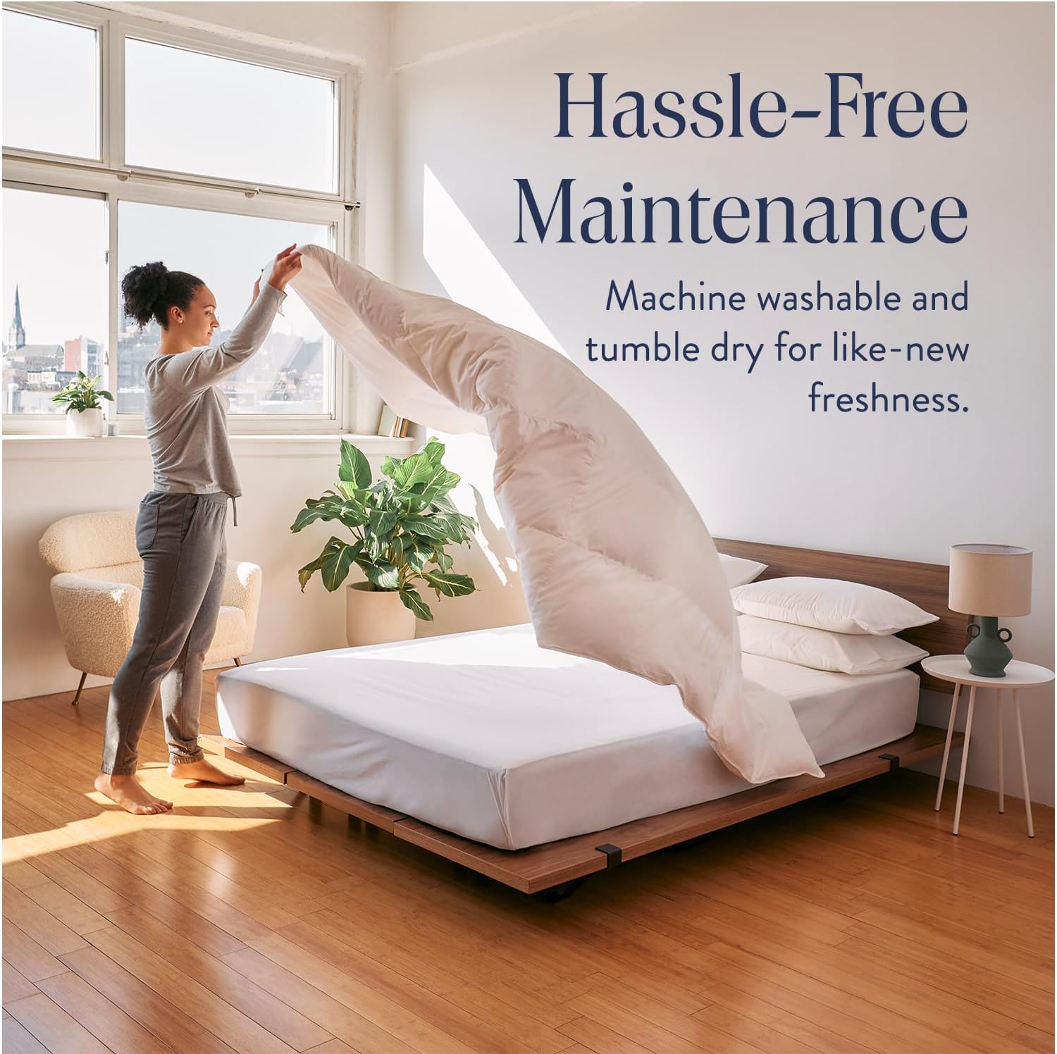 Brooklinen All Season Down Comforter - 700 Fill Power 100 Cotton Shell