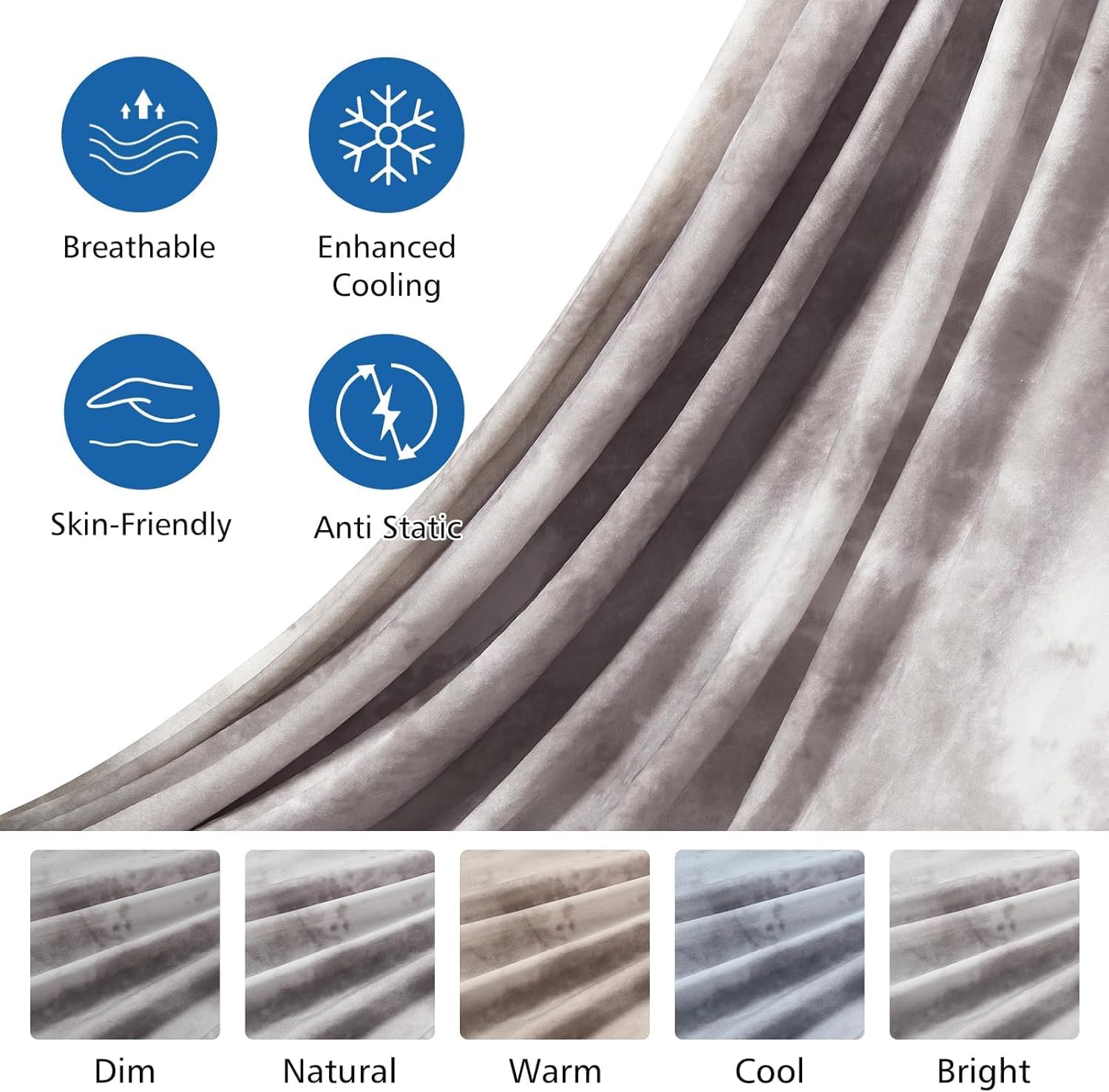 EMME Cooling Blanket Twin Size for Hot Sleepers