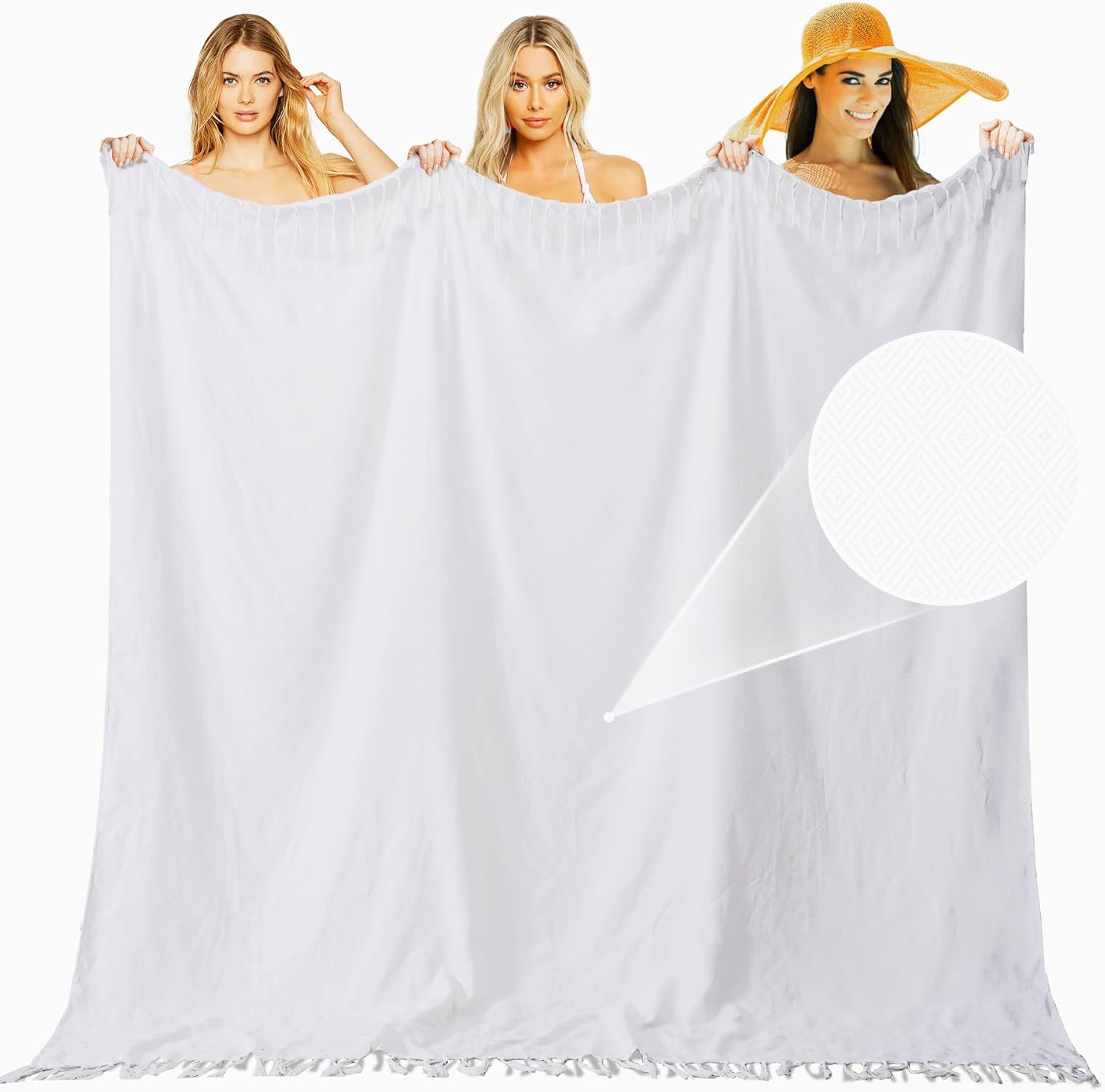 Genovega Lightweight Summer Throw Blanket Queen Size