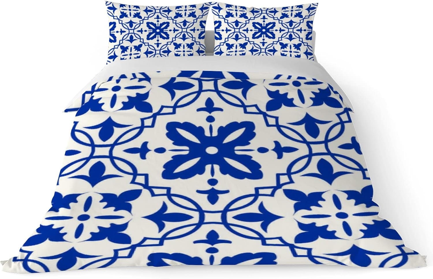 Hapuxt Home Duvet Cover Set 3 Pieces Microfiber Comfortable Durable