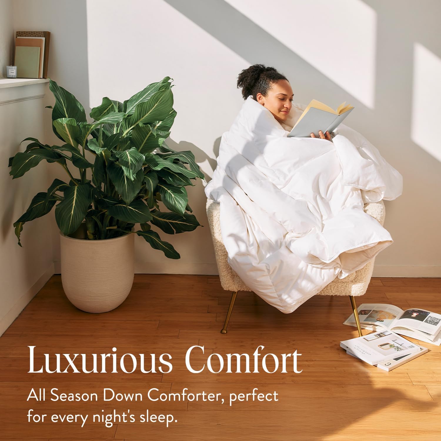 Brooklinen All Season Down Comforter FullQueen