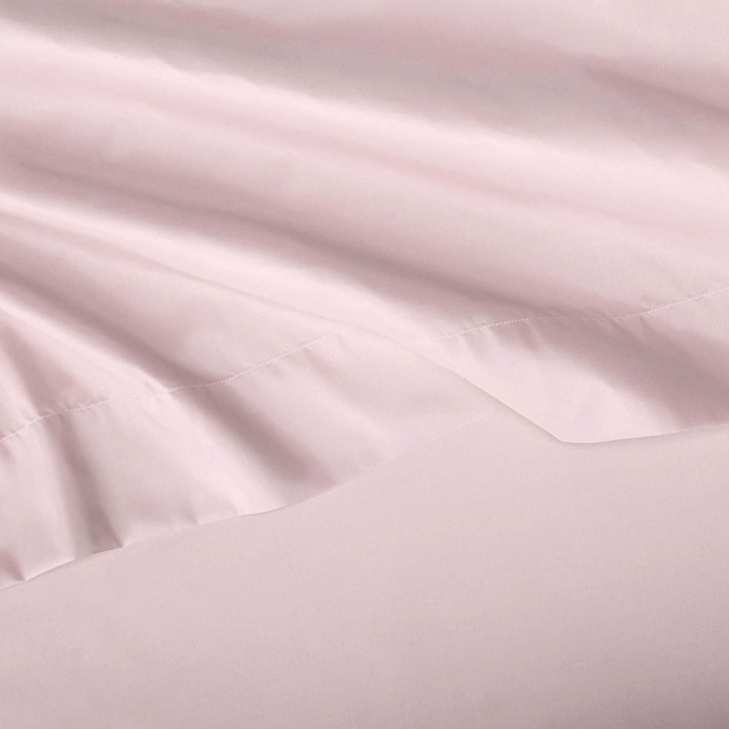 Amazon Basics Light Pink Full Sheet Set 4-Piece