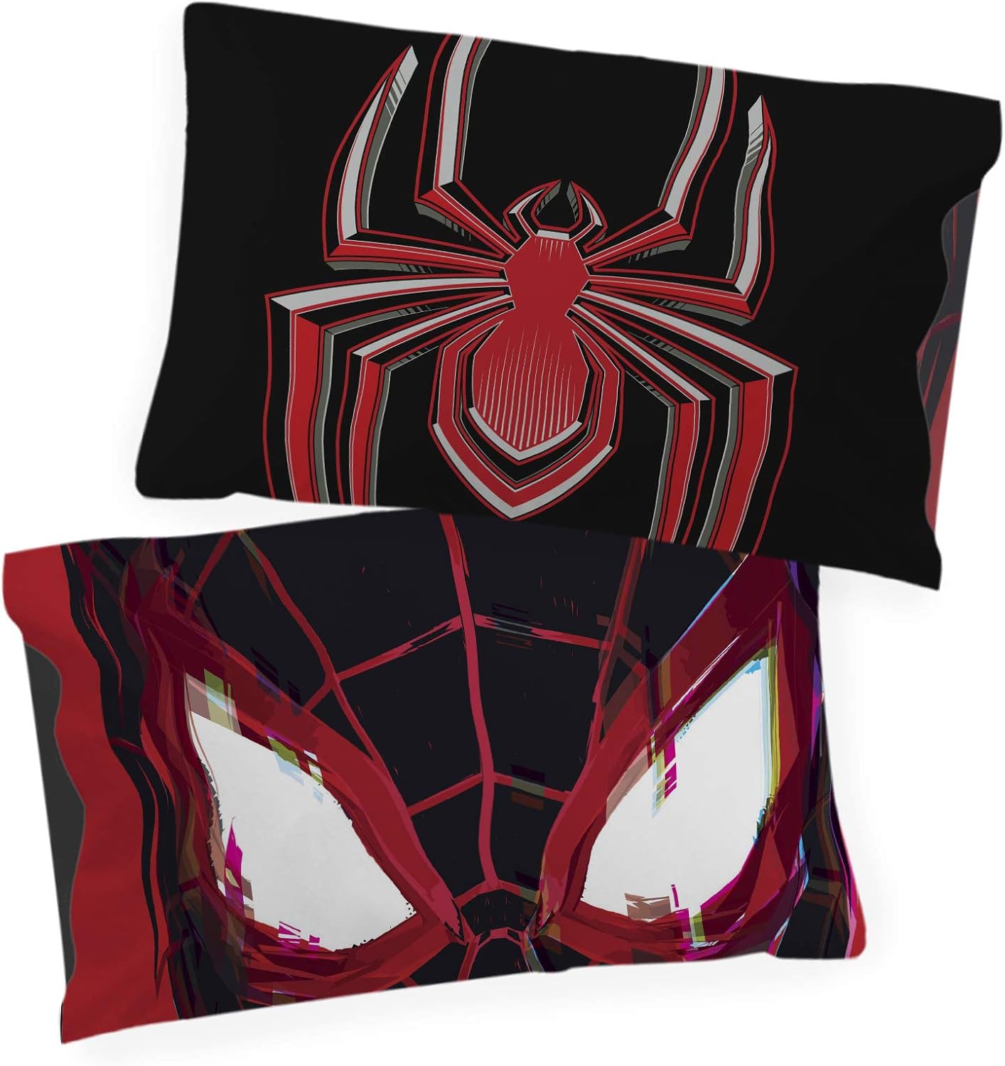 Jay Franco Marvel Miles Morales Reversible Pillowcase - Kids Super Soft Bedding