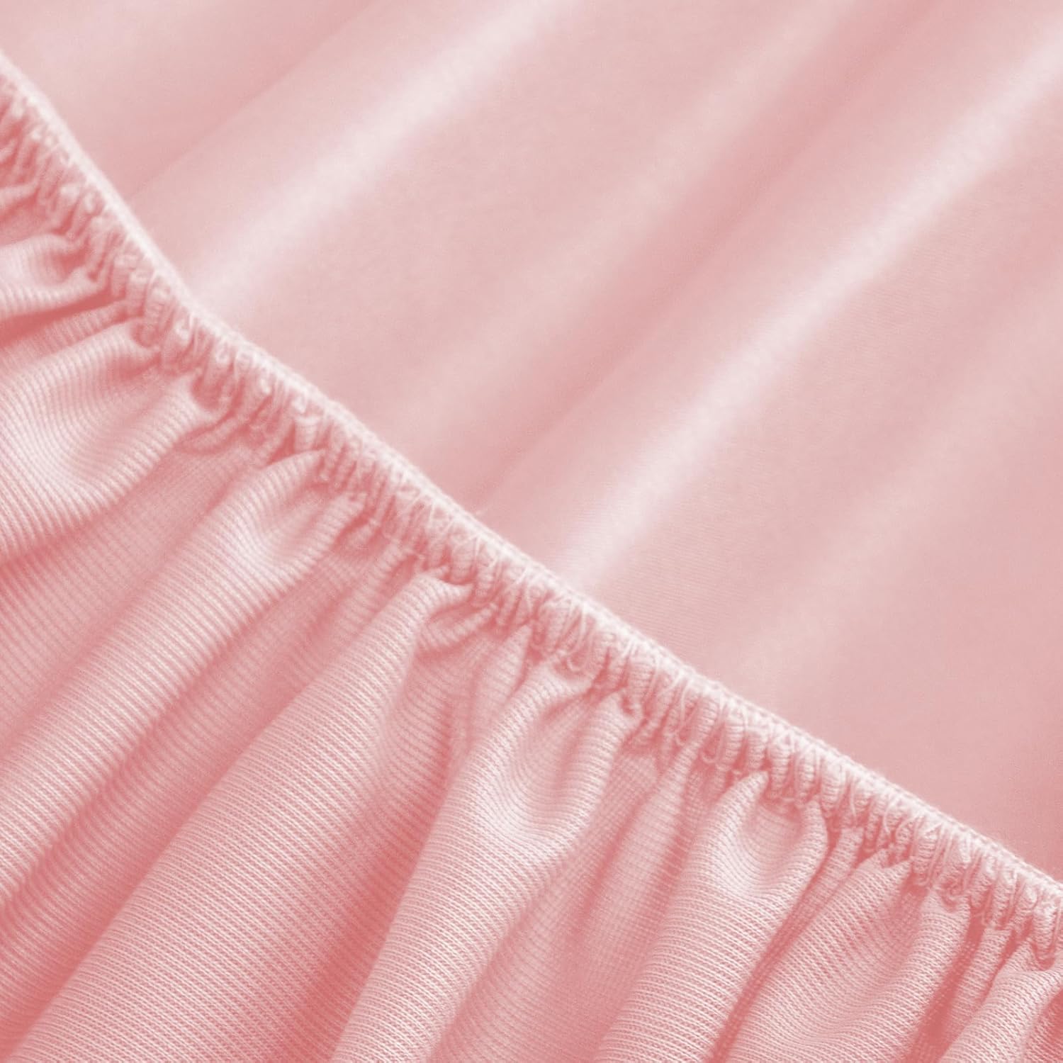 Biloban Twin Fitted Sheet 2 Pack Pink