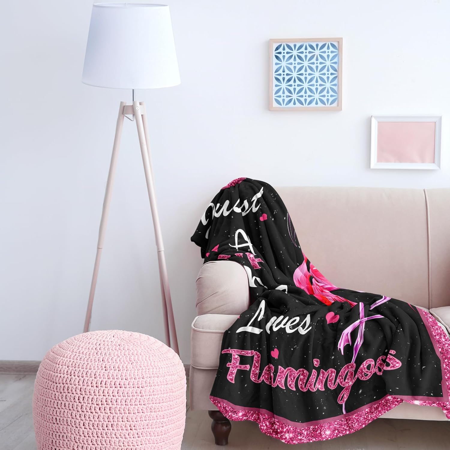 Amonee-YL Flamingo Blanket 50X60 for Kids 1