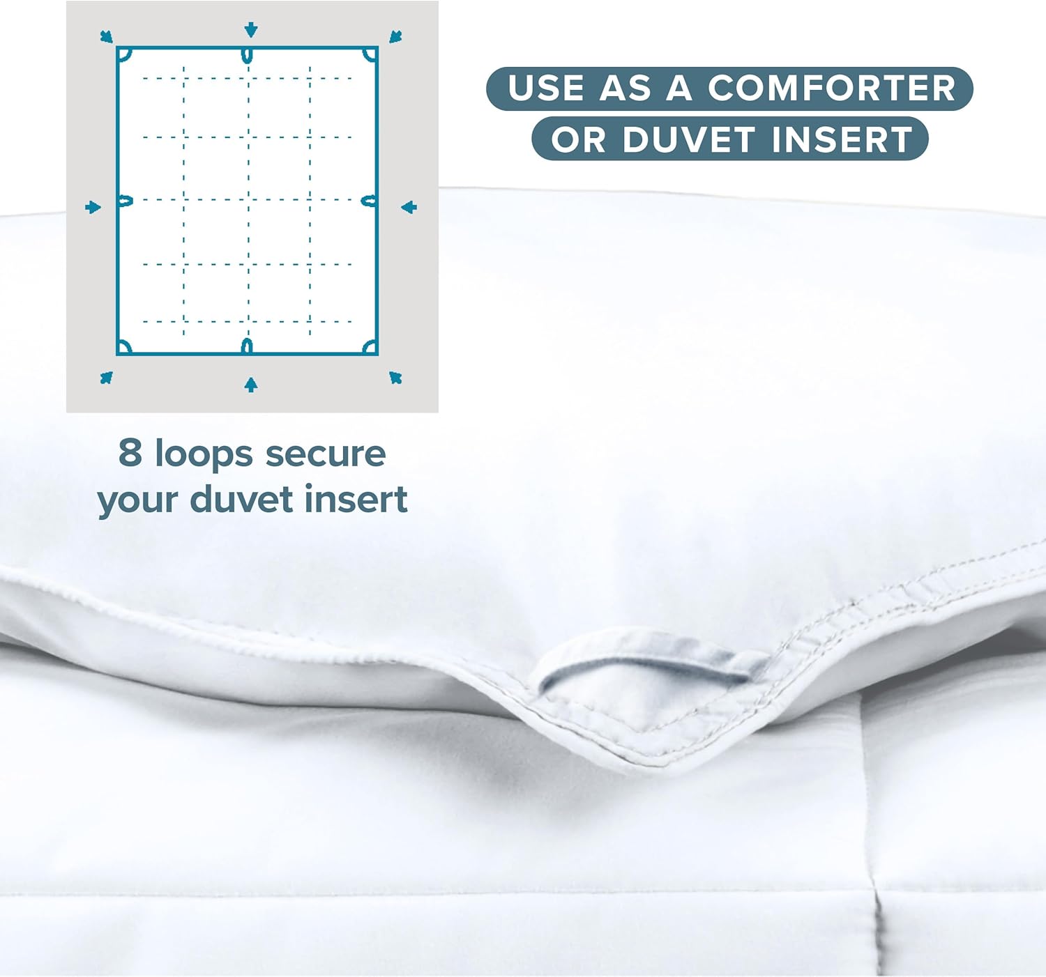 Bare Home Duvet Insert Kids - Extra Long - All Season