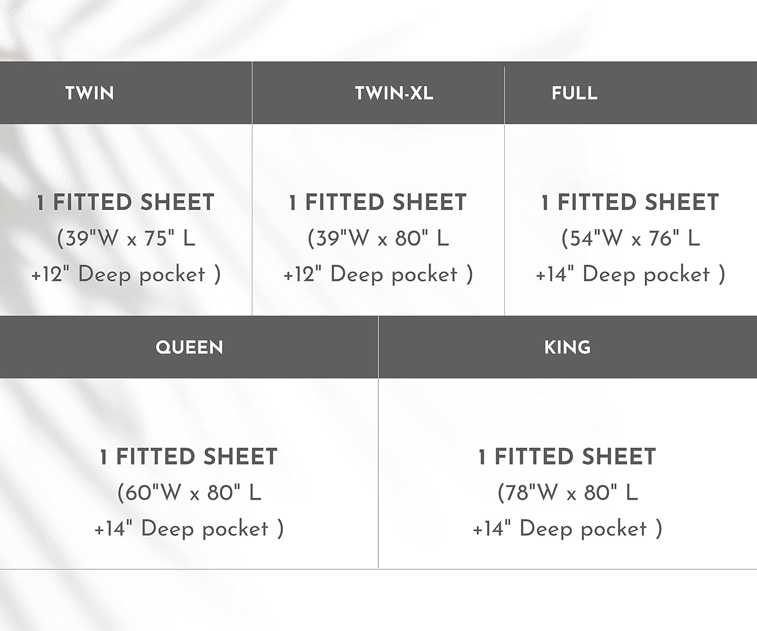 California Design Den Twin XL Fitted Sheet - Soft Cotton Sateen