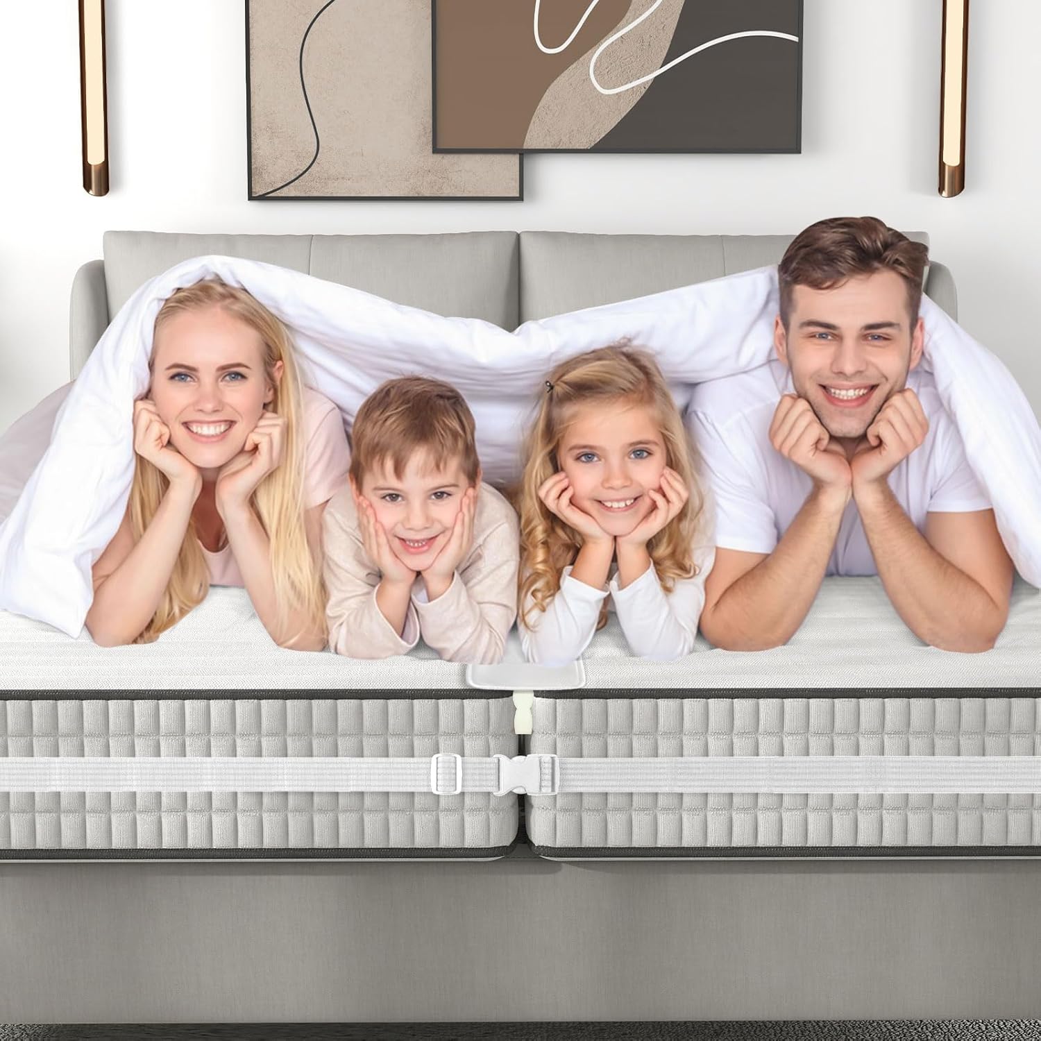 Giantex Twin to King Converter Kit with Non-Slip Design