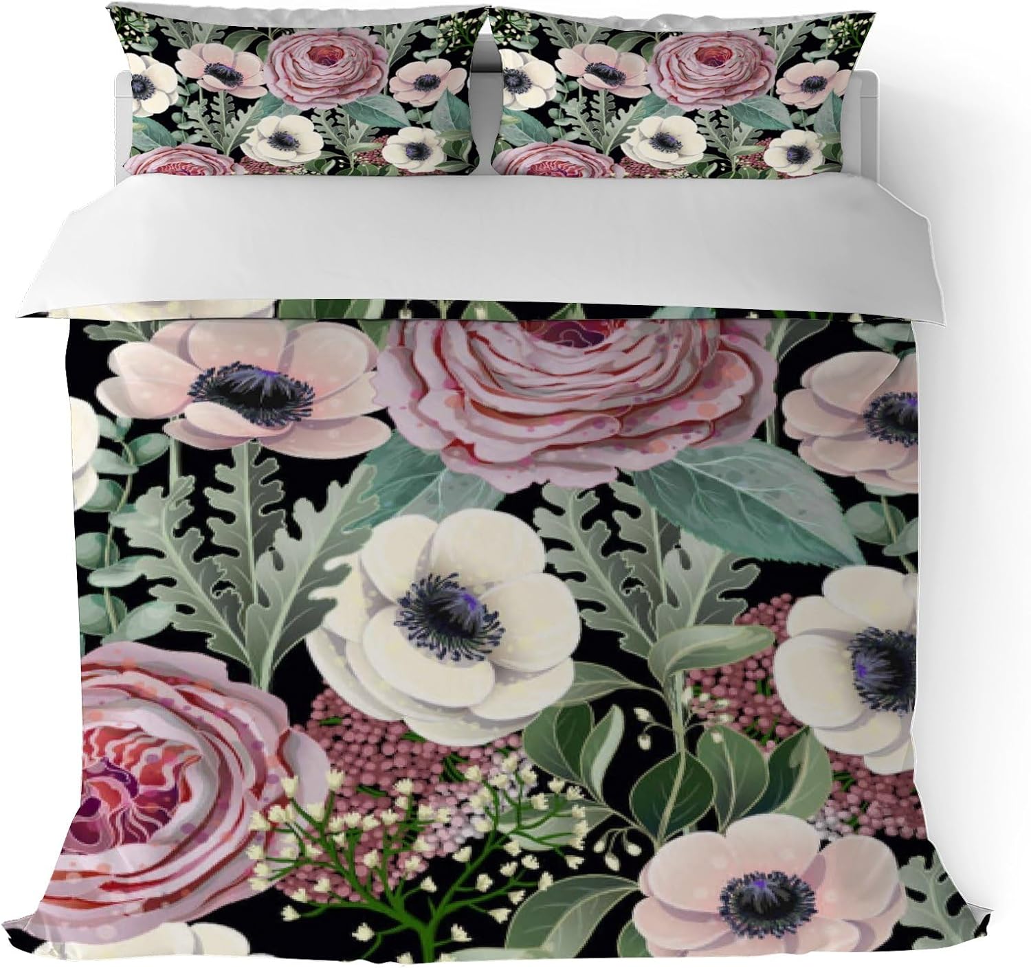 Hapuxt Home Duvet Cover Set 3pc California King