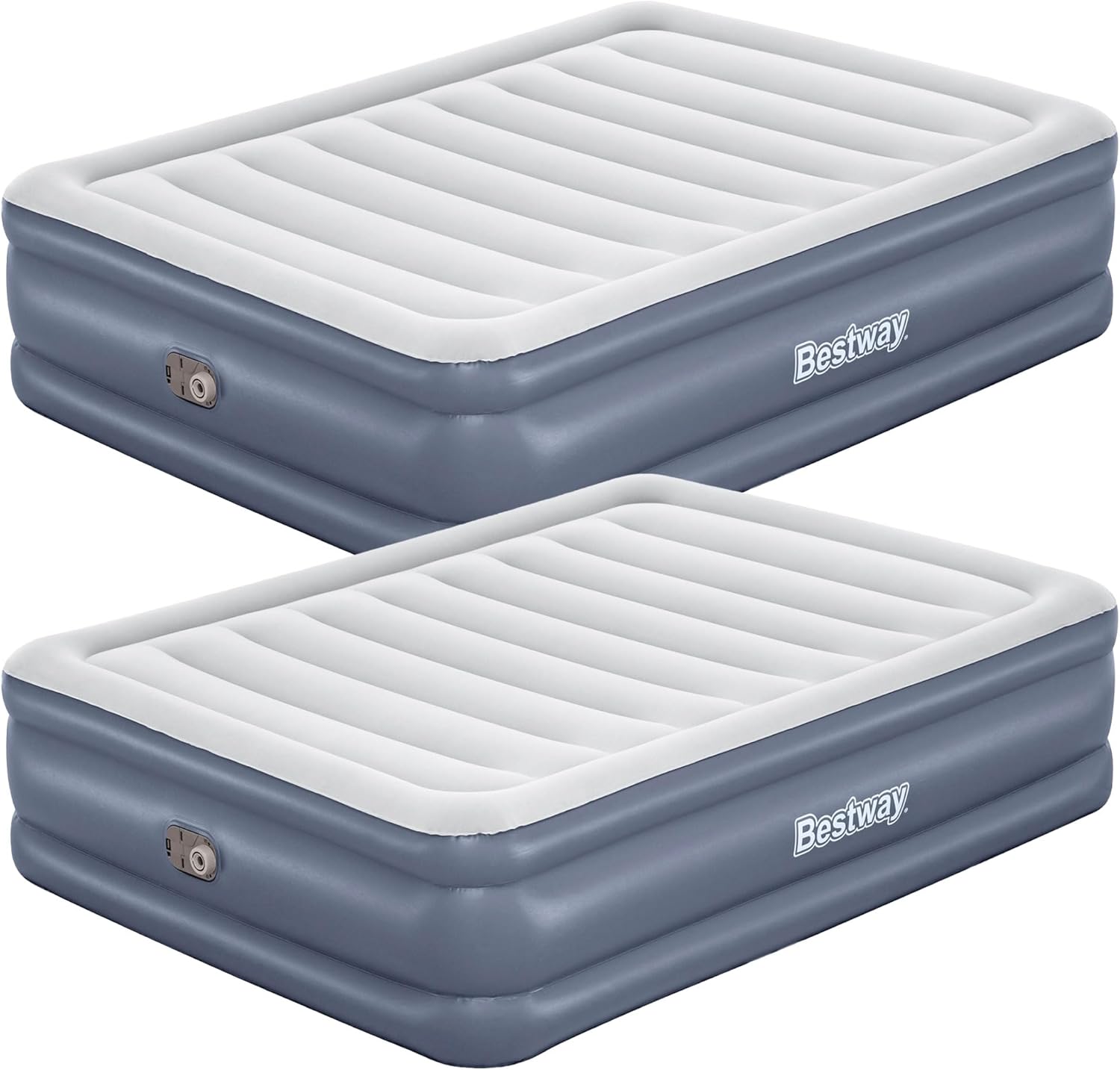 Bestway 2 Pack Tritech Airbed Queen 20 Thick