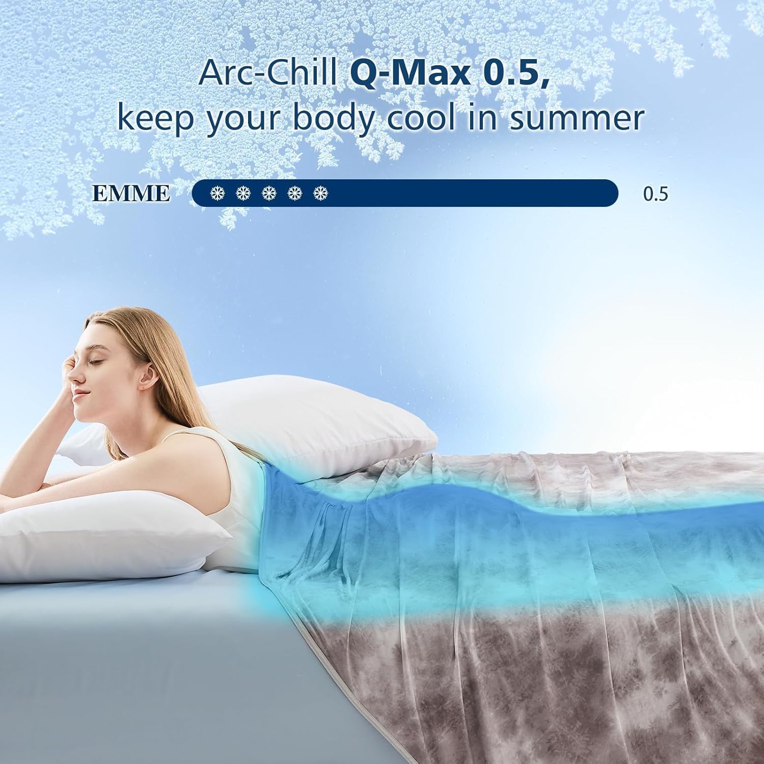 EMME Cooling Blanket Twin Size for Hot Sleepers