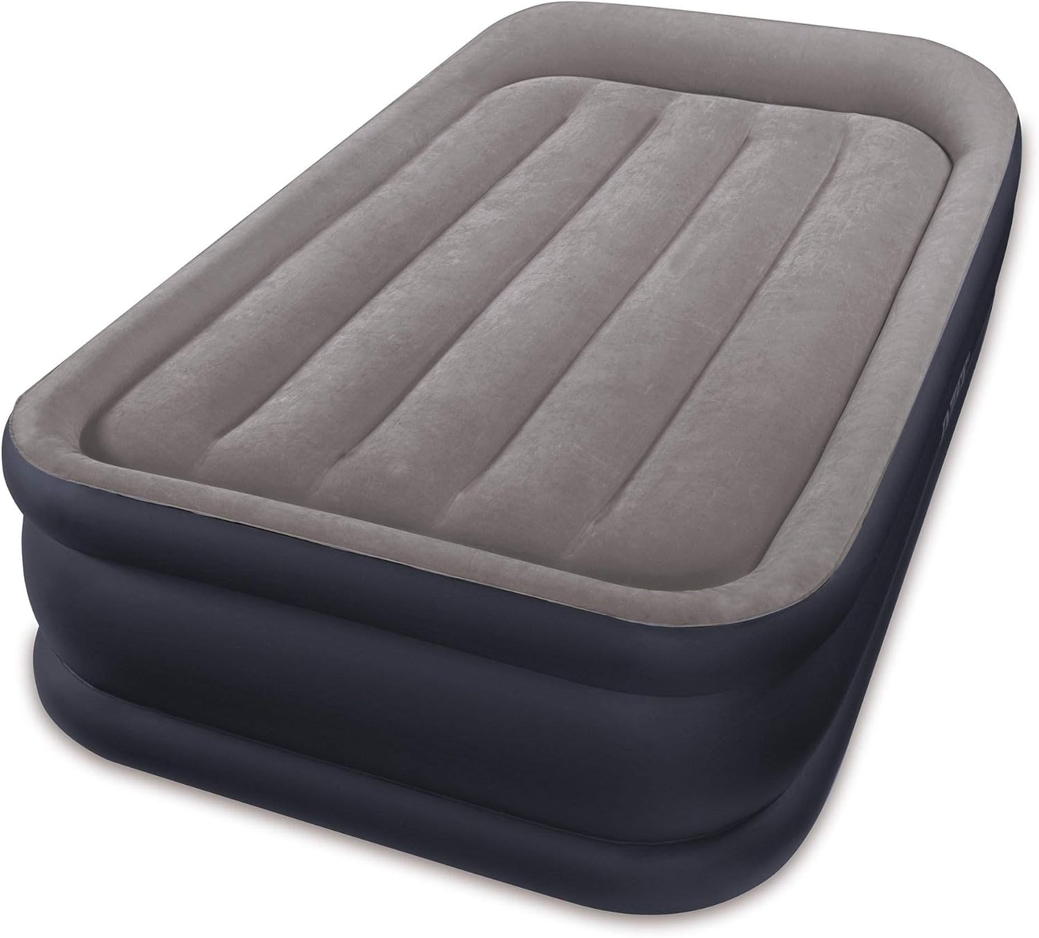 Intex Dura-Beam Deluxe Twin Airbed with Built-In Pillow