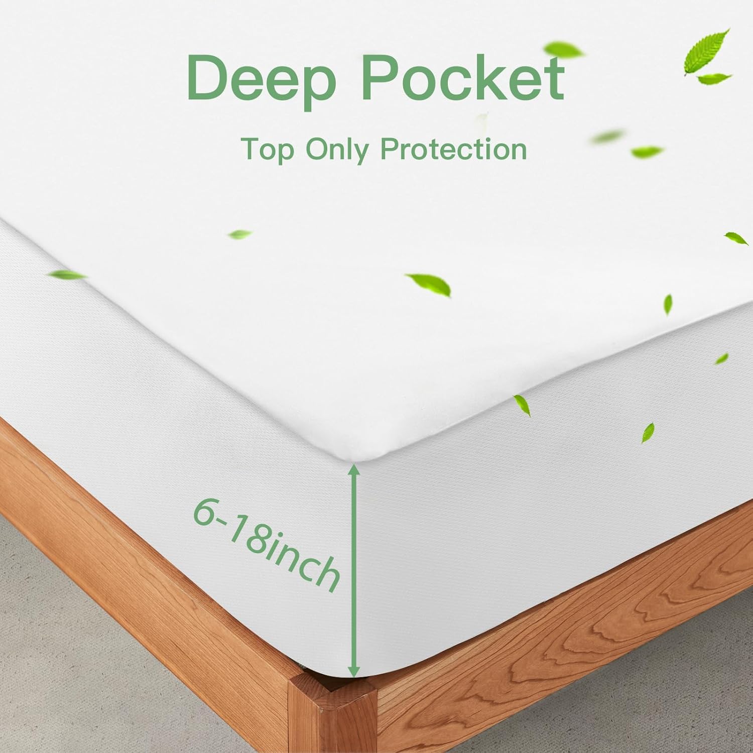 Sufdari Waterproof Mattress Protector Twin XL 1