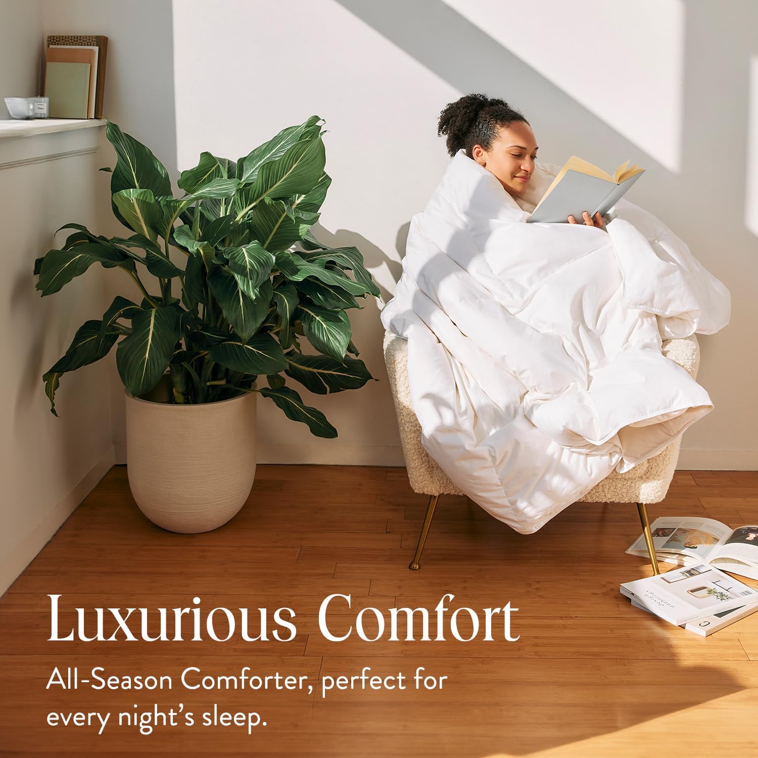 Brooklinen All Season Down Comforter - 700 Fill Power 100 Cotton Shell