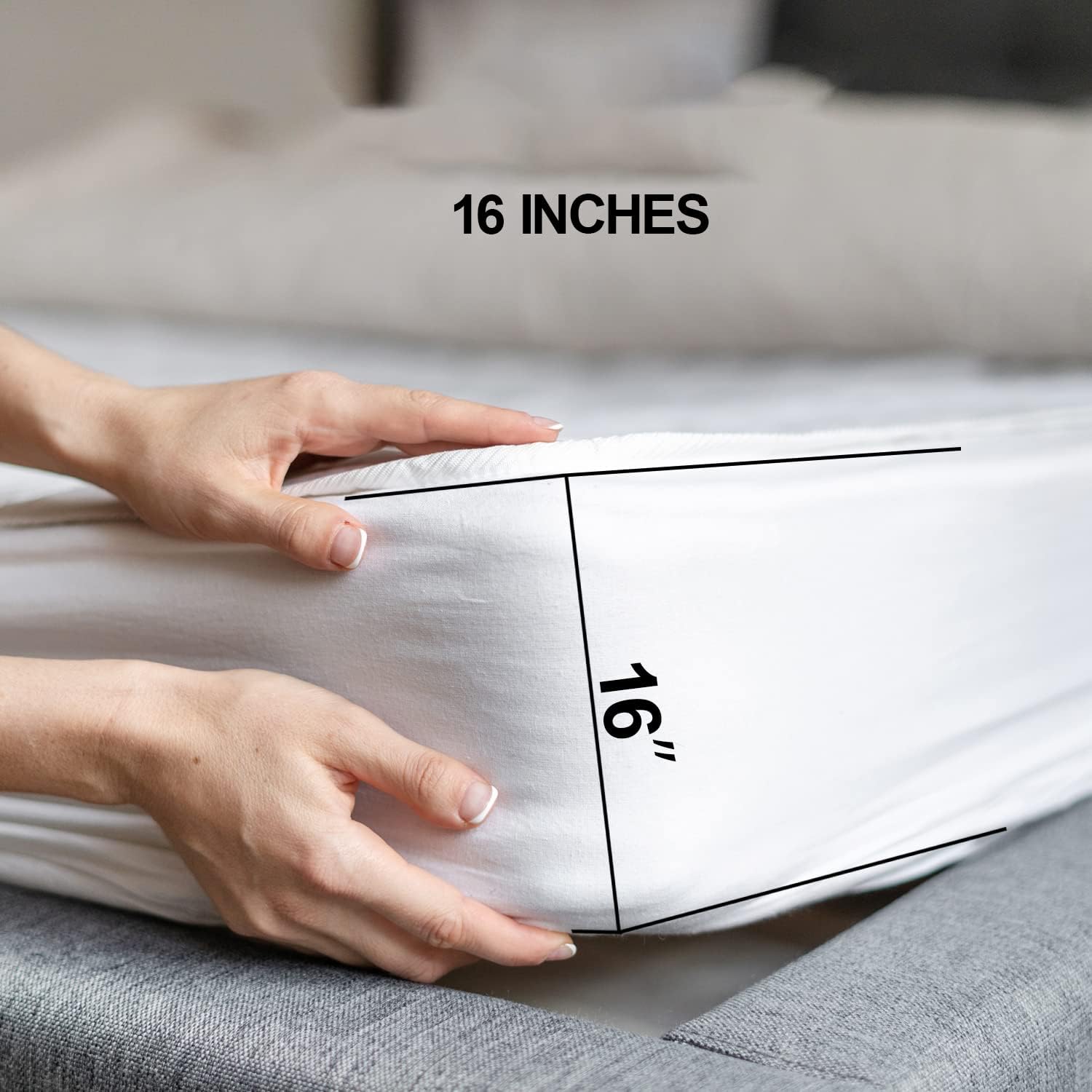 AILONEN Tiger Fitted Sheet Set Twin XL 3 Pieces with 2 Pillowcases