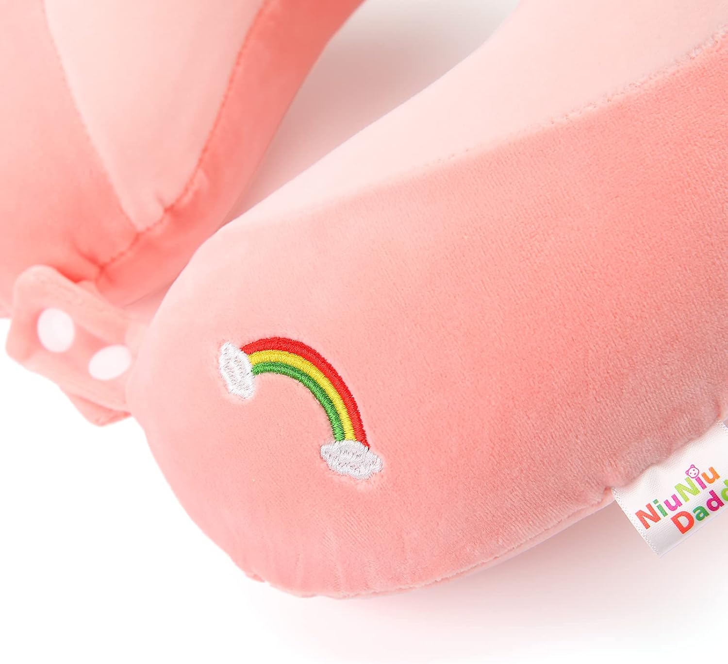 Niuniu Daddy Unicorn Travel Neck Pillow with Memory Foam