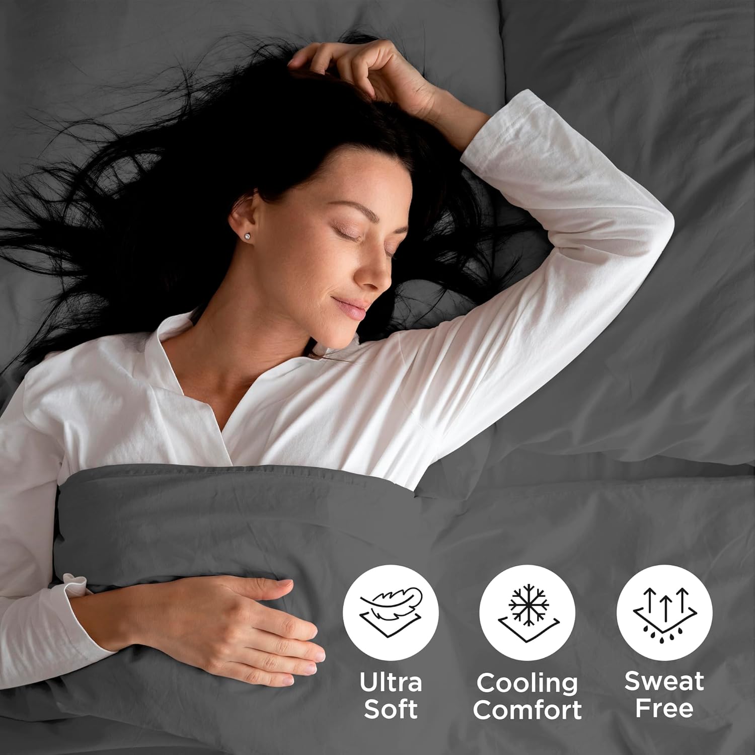 ROYALE LINENS Twin XL Flat Sheet - Ultra Soft Brushed Microfiber