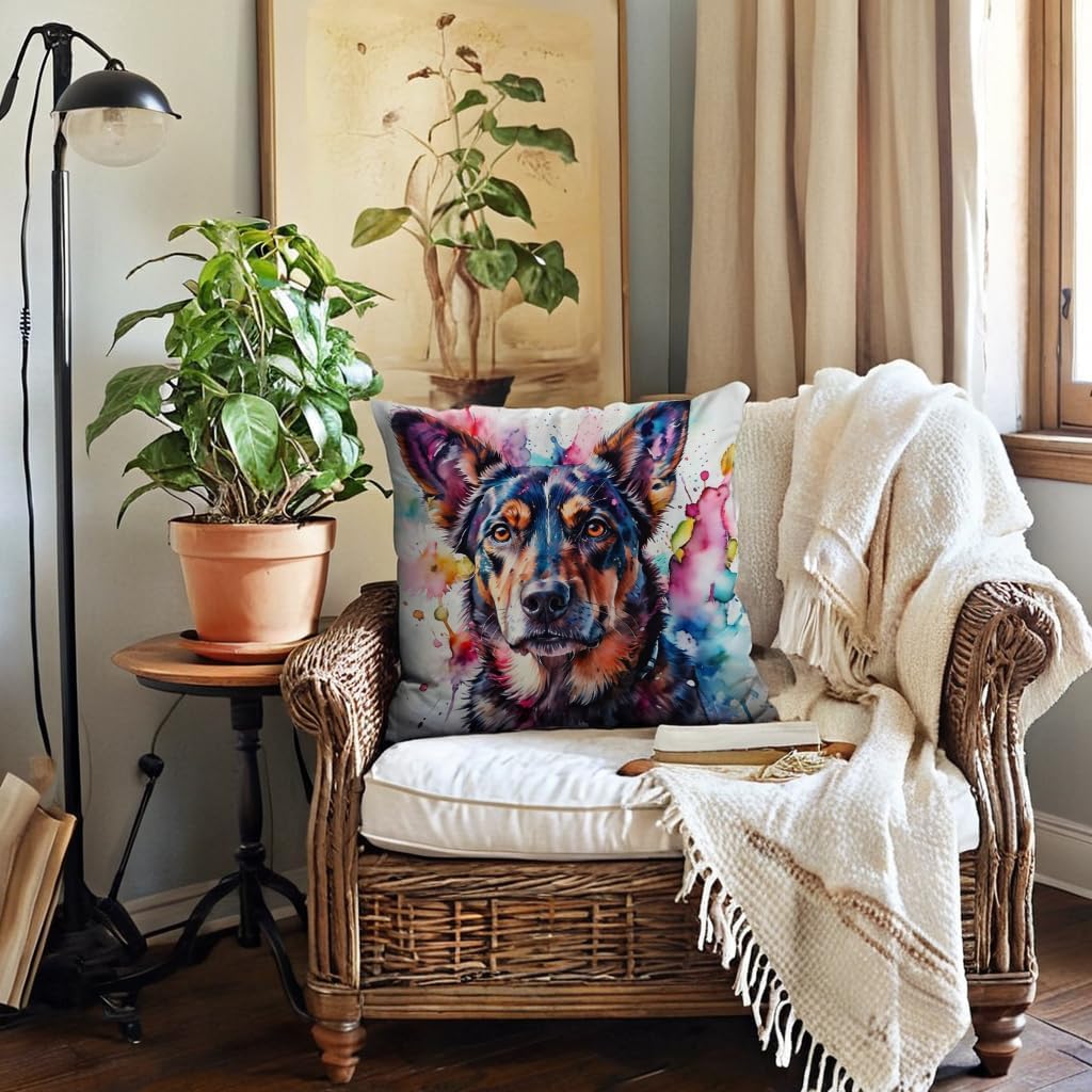 7COLORROOM Watercolor Animal Throw Pillow Covers 2Pack
