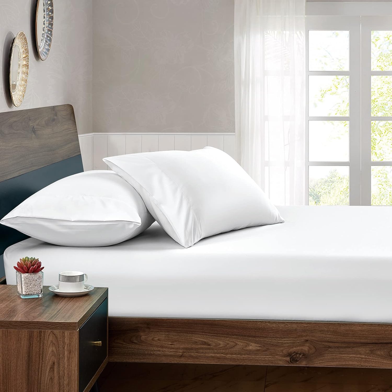 FreshCulture Twin Fitted Sheets 6 Pack Deep Pocket Soft Microfiber