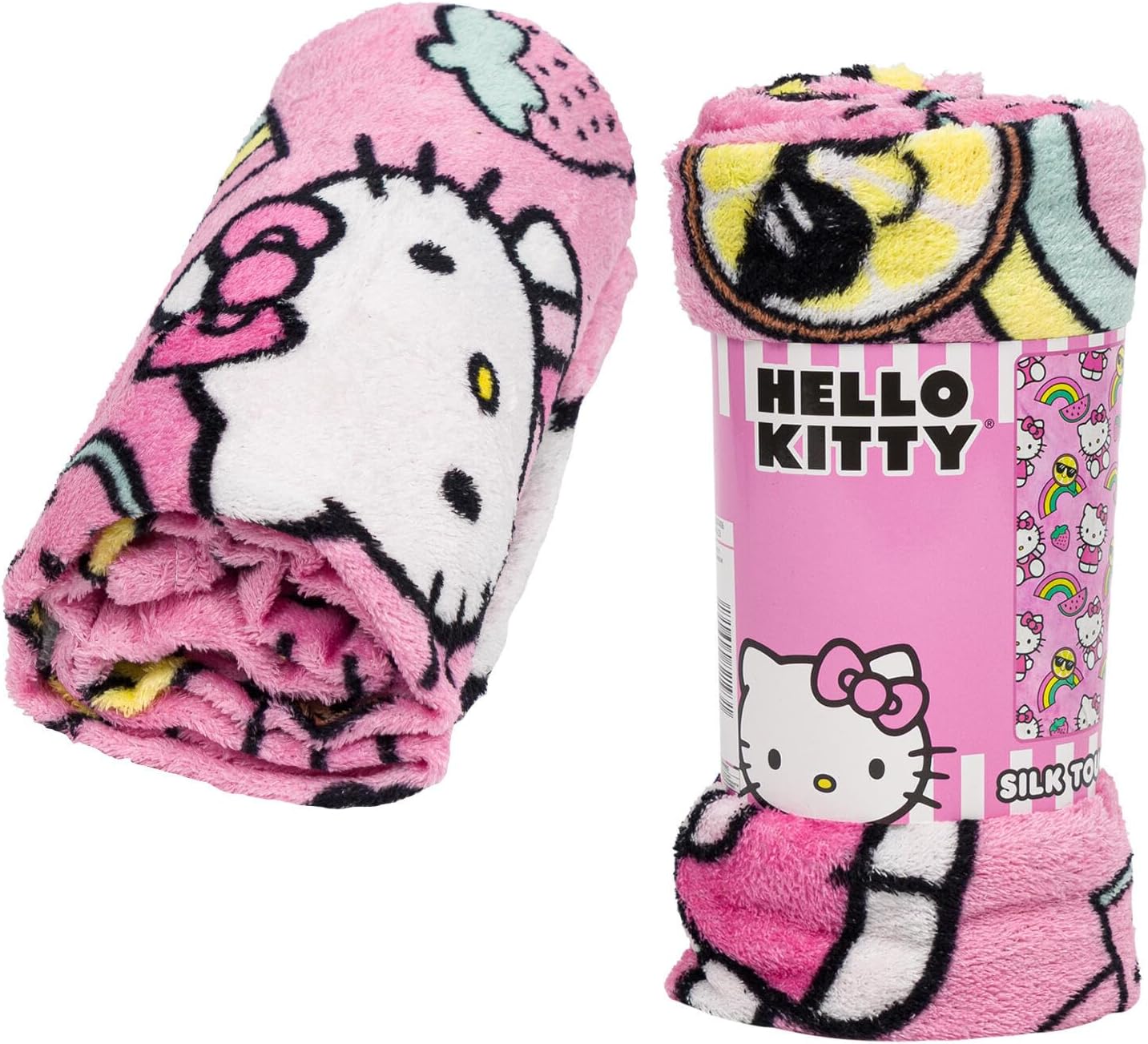 Northwest Hello Kitty Silk Throw Blanket 40 x 50