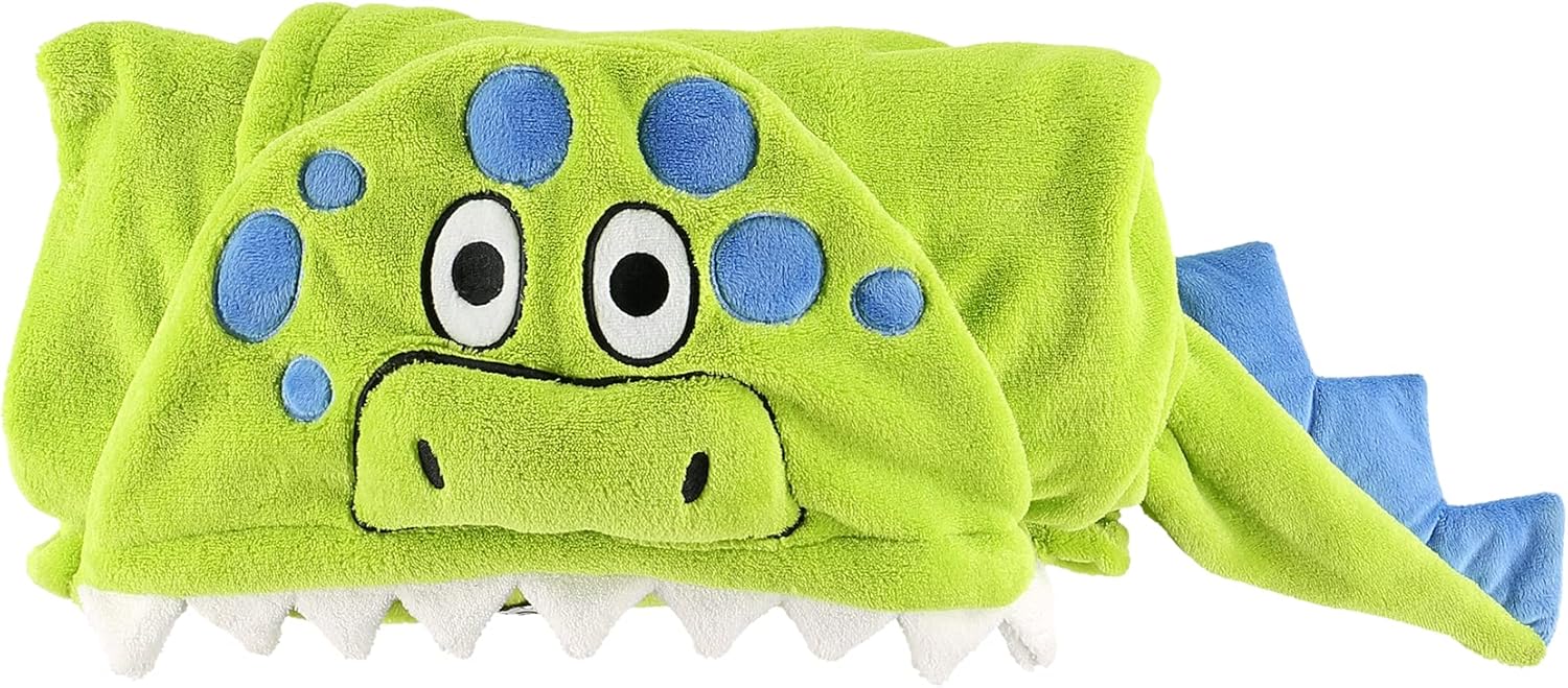 Lazy One Dinosaur Hooded Blanket for Kids 1