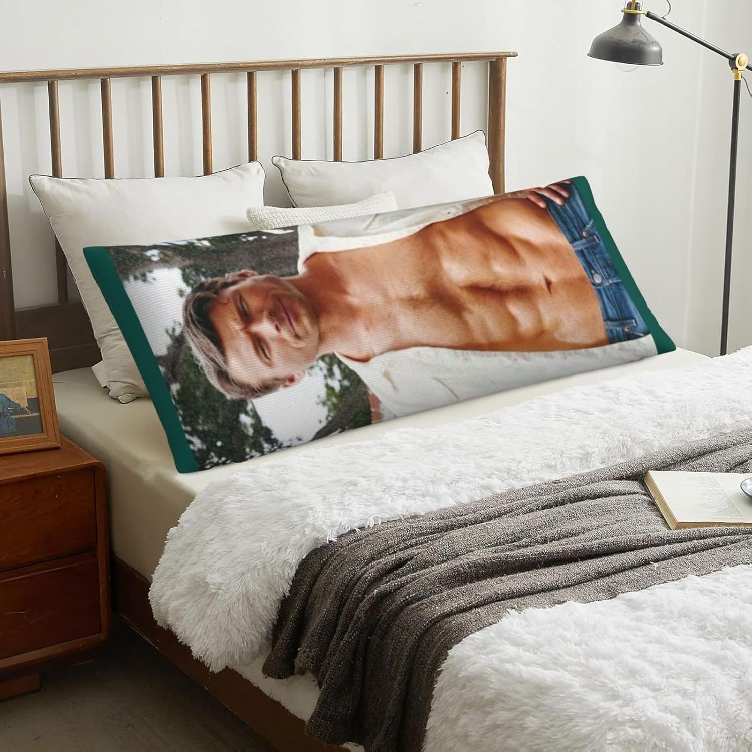 VICRRY Glenn Actor Powell Body Pillow Case 20x54