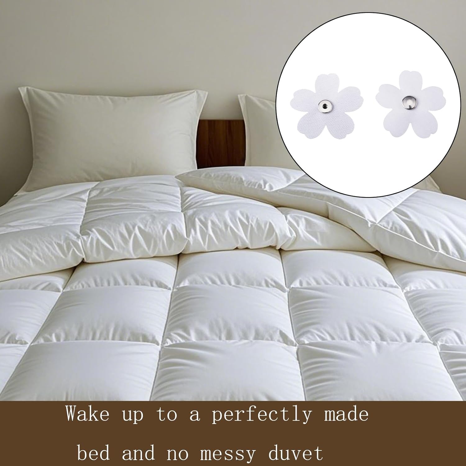 20pcs Duvet Snaps for Secure Fit
