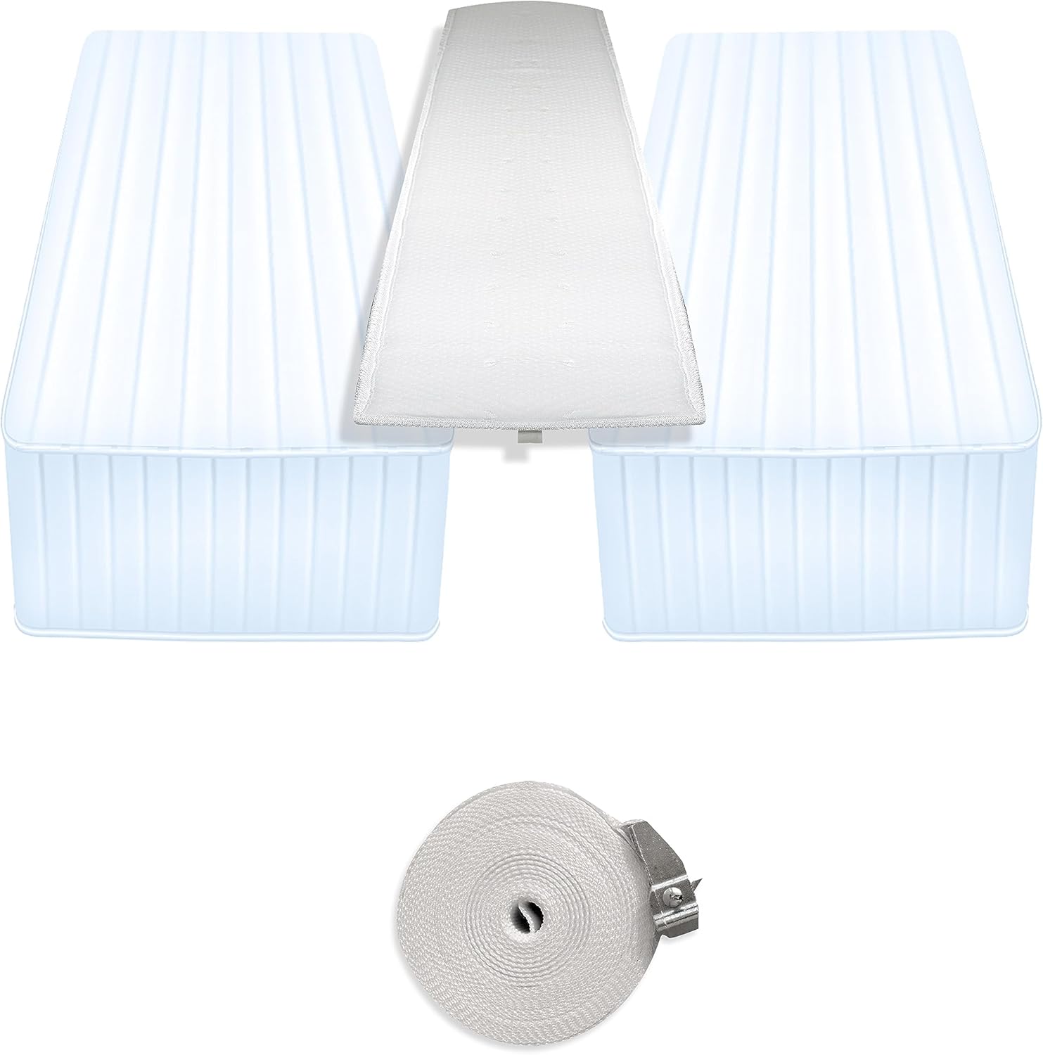 Trademark Innovations Mattress Gap Filler King Bed Bridge for Split King Adjustable