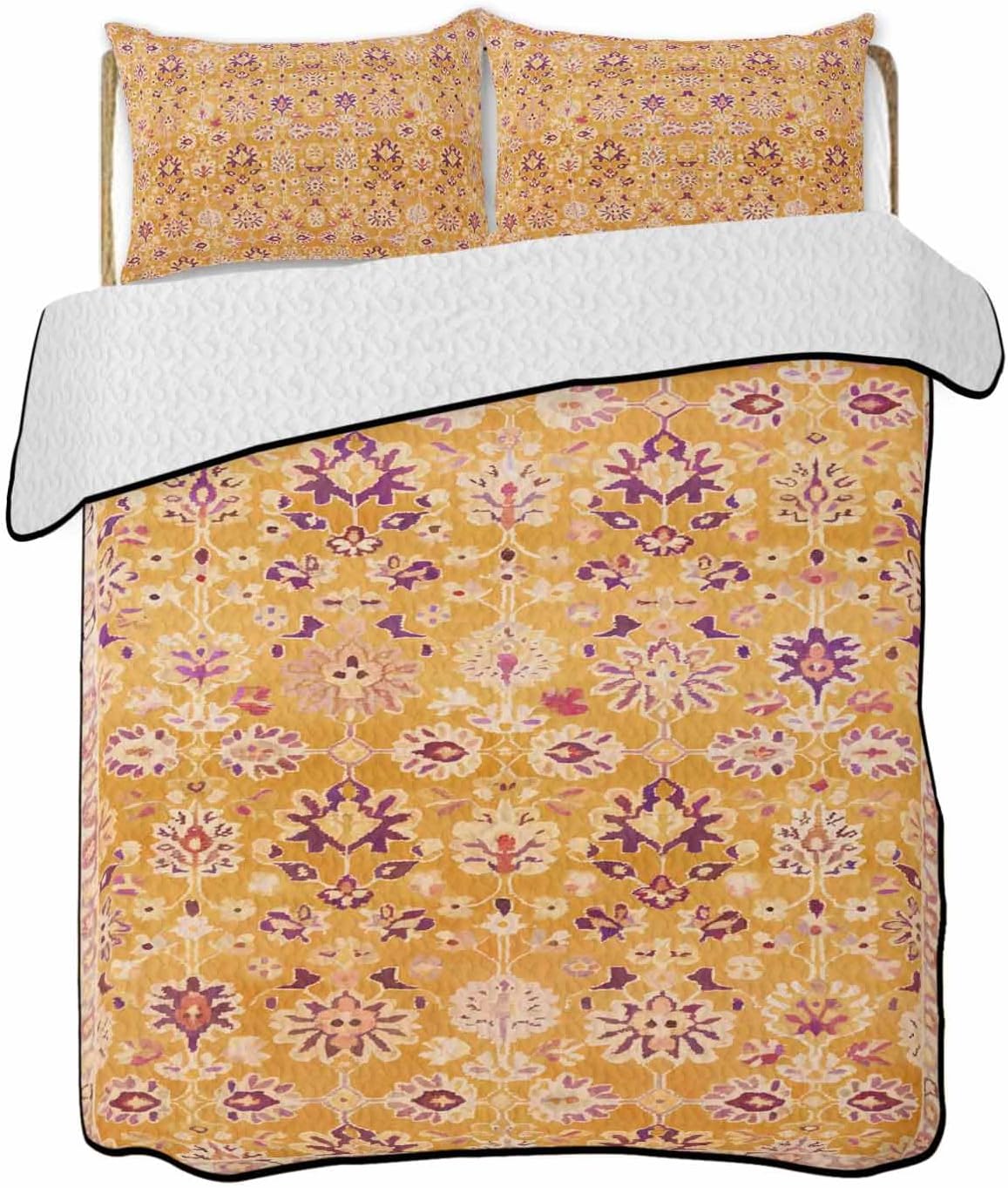 Stongaro Twin XL Quilt Set 3-Piece Lightweight Breathable Comforter