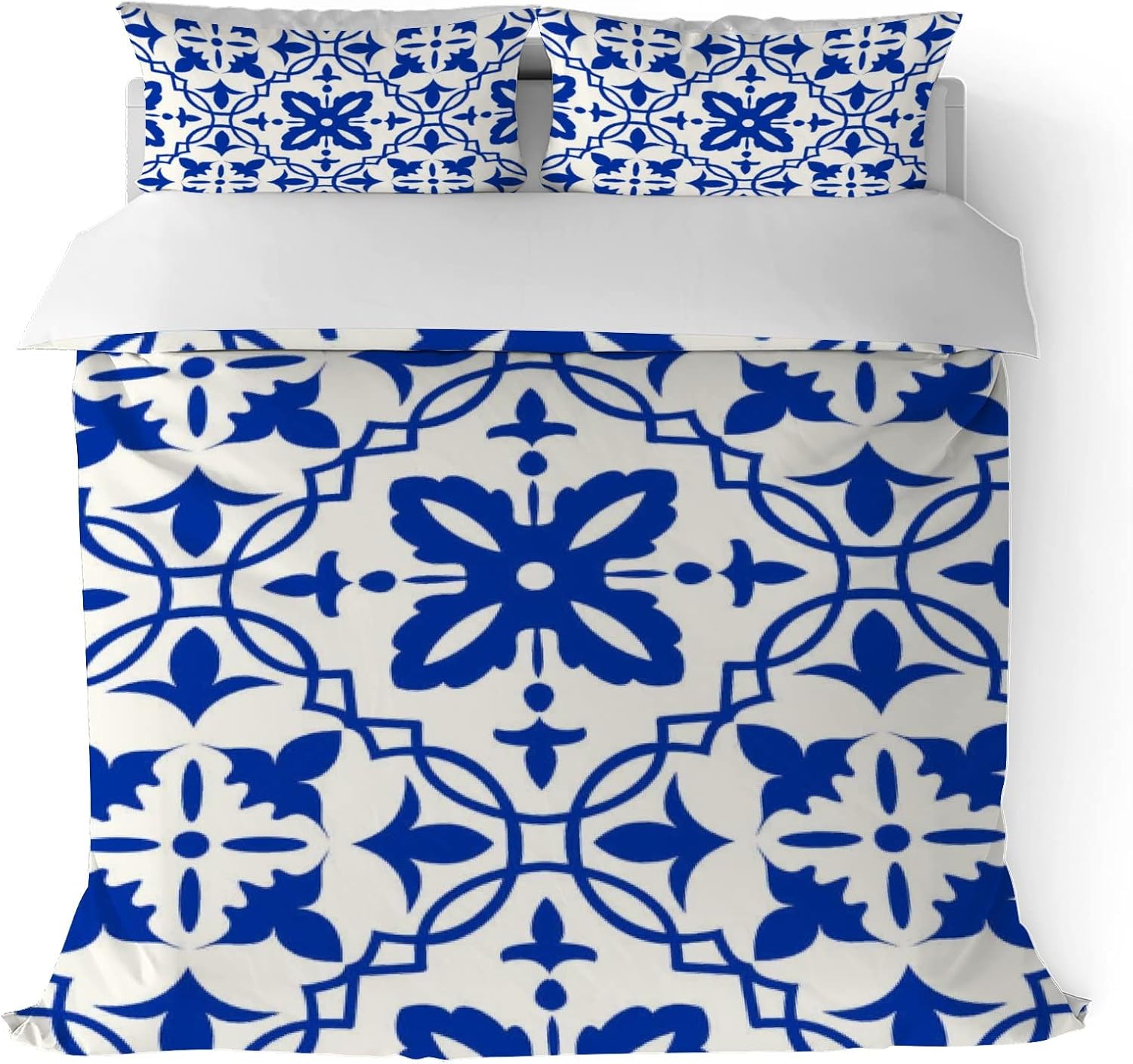 Hapuxt Home Duvet Cover Set 3 Pieces Microfiber Comfortable Durable