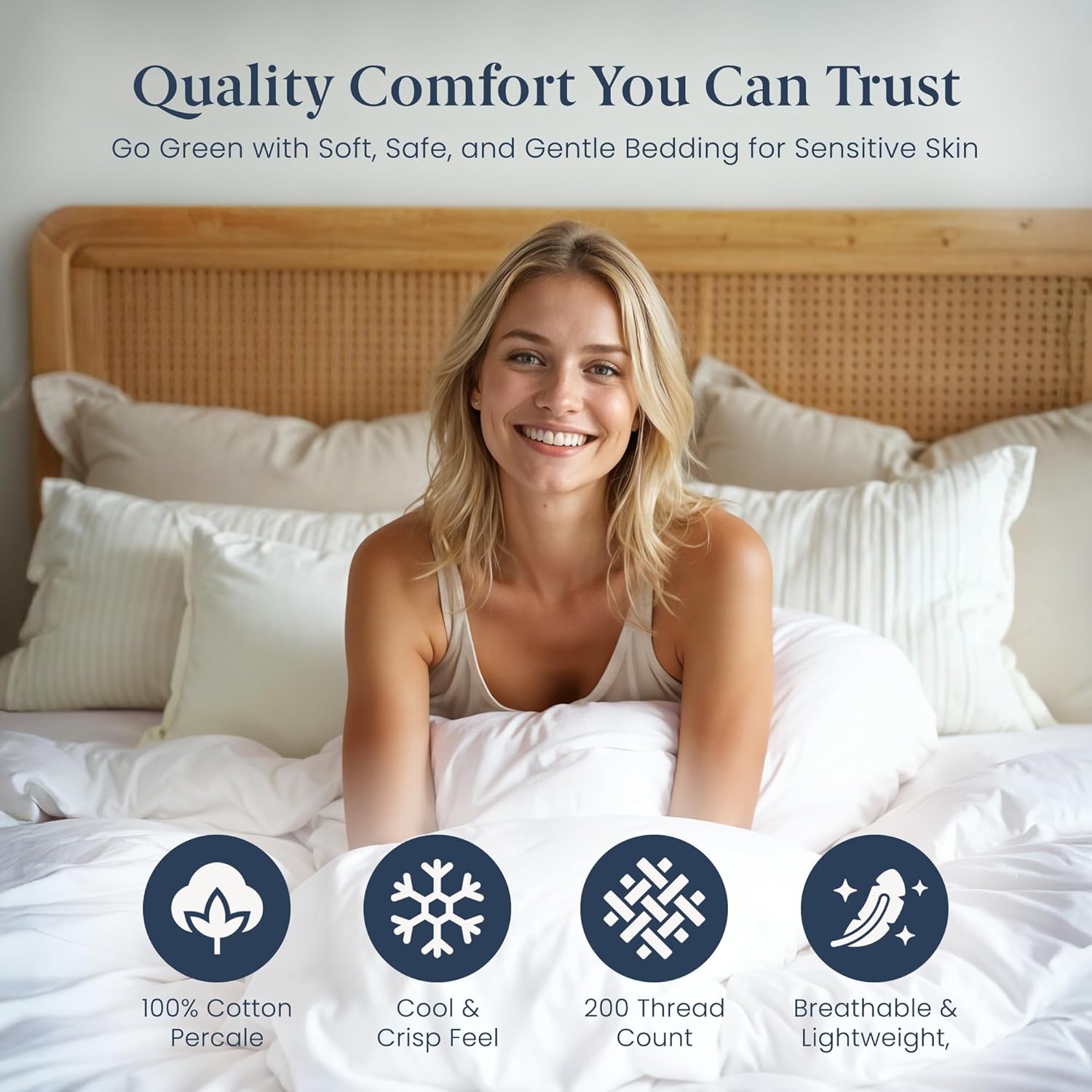 Ella Jayne Duvet Cover Set Full 3 Piece 100 Cotton